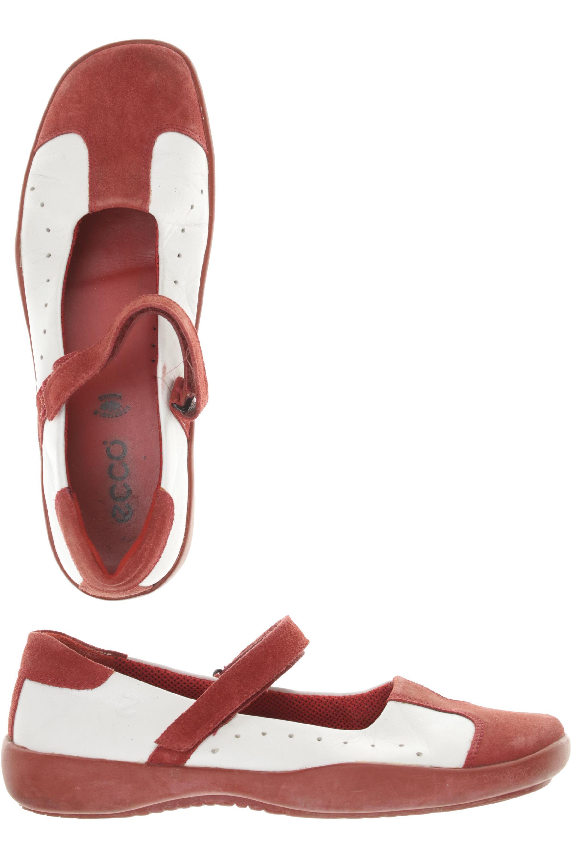 

Ecco Damen Halbschuh, rot, Gr. 39