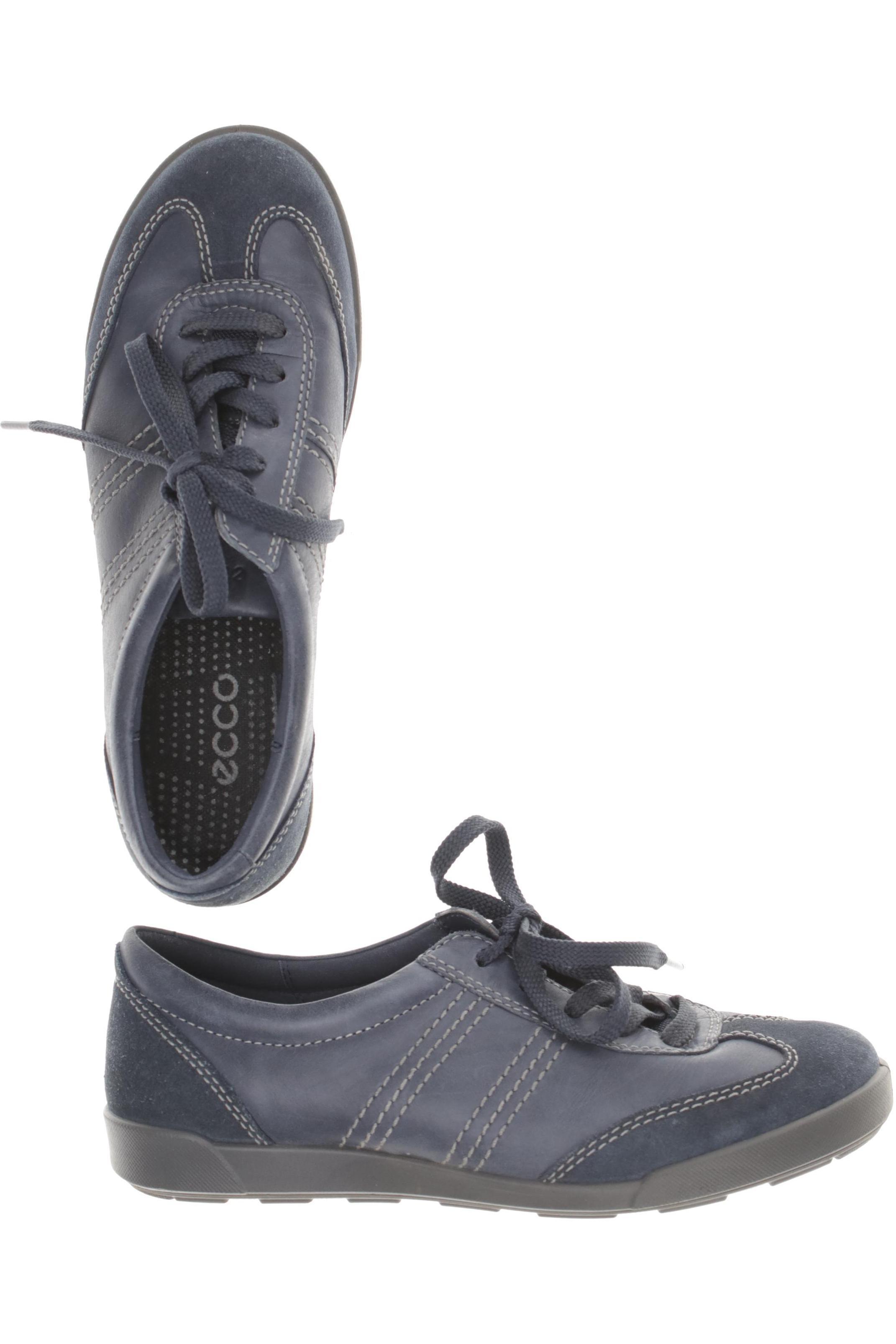 

Ecco Damen Halbschuh, blau, Gr. 36