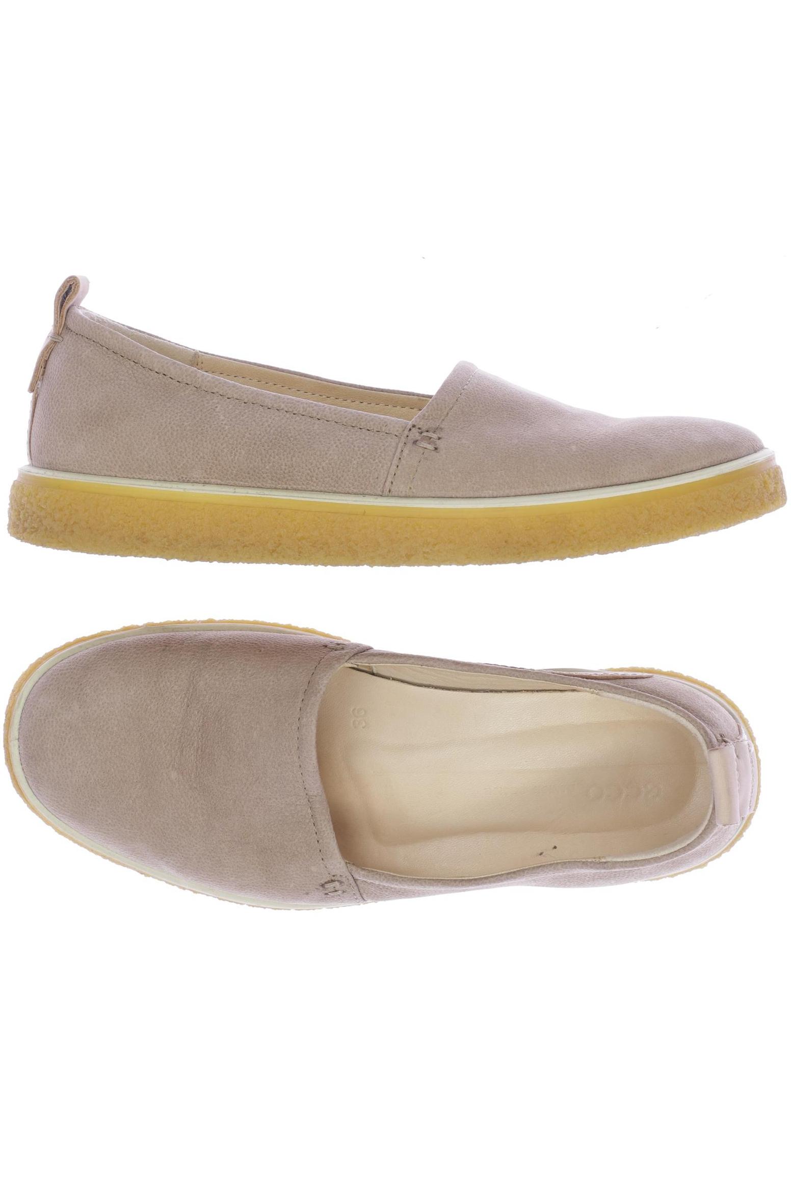 

Ecco Damen Halbschuh, beige, Gr. 36