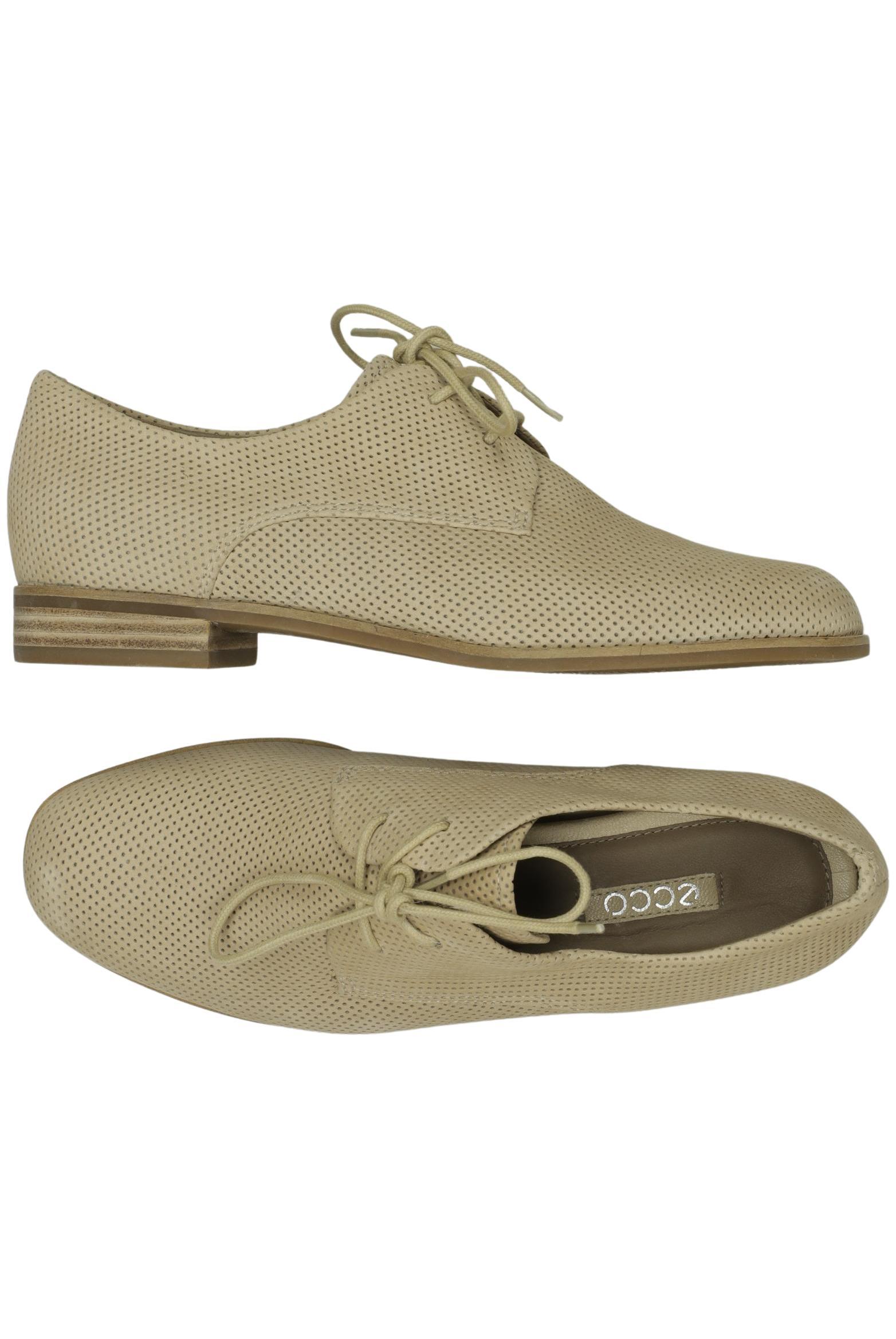 

Ecco Damen Halbschuh, beige, Gr. 37