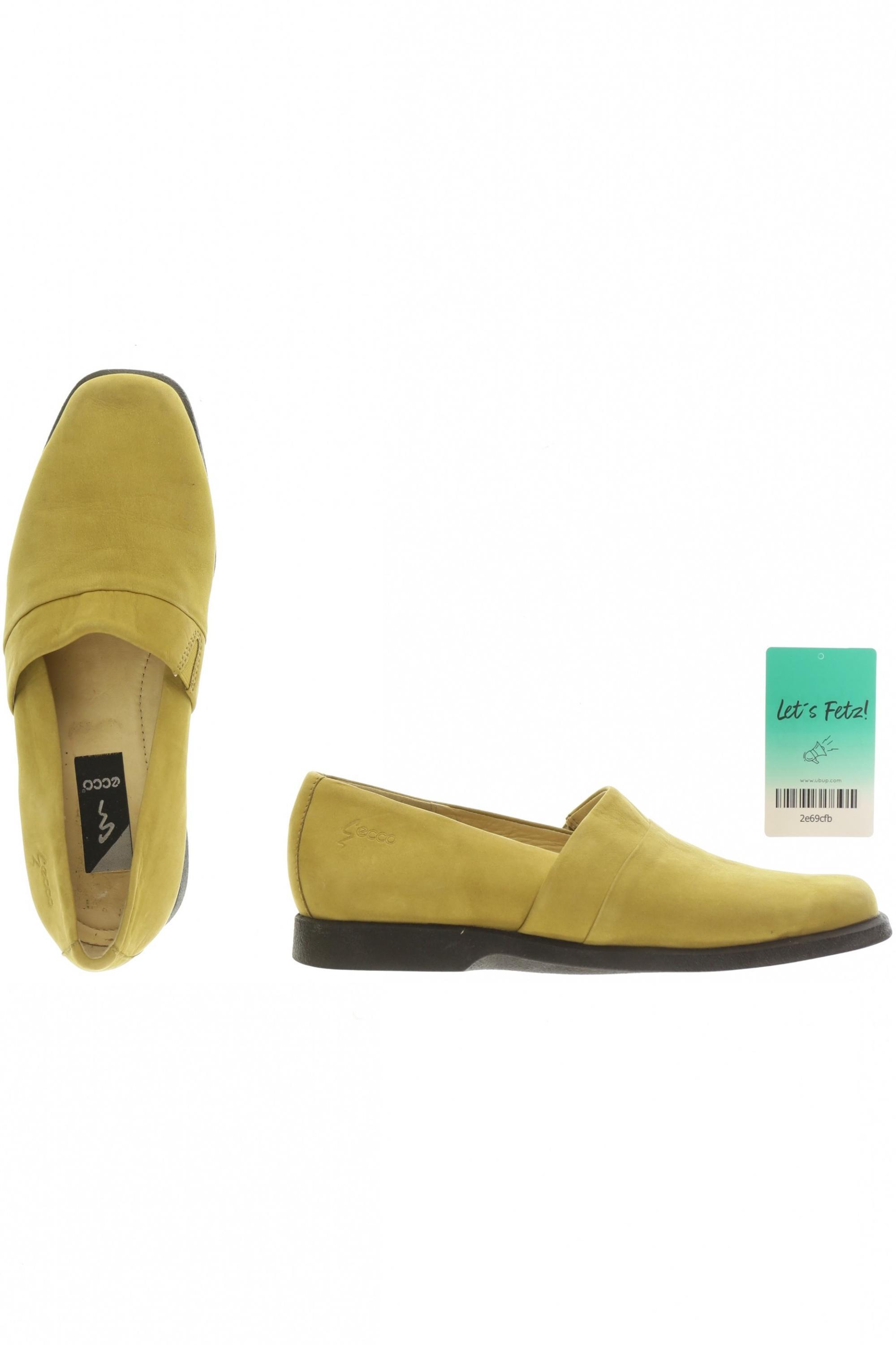 

Ecco Damen Halbschuh, gelb, Gr. 37
