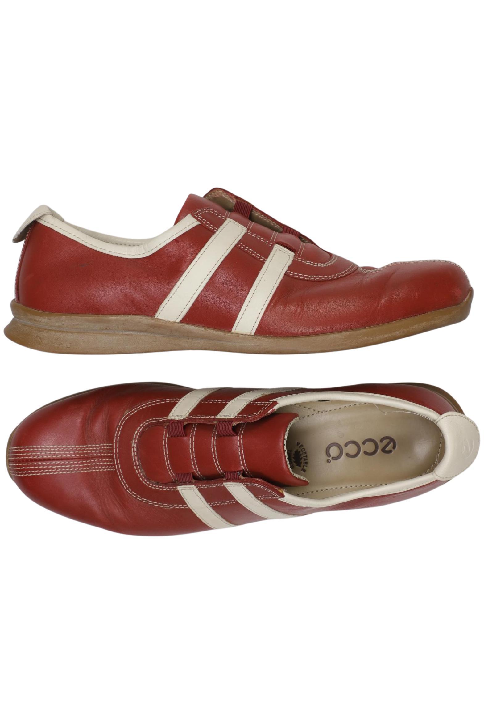 

Ecco Damen Halbschuh, rot, Gr. 38