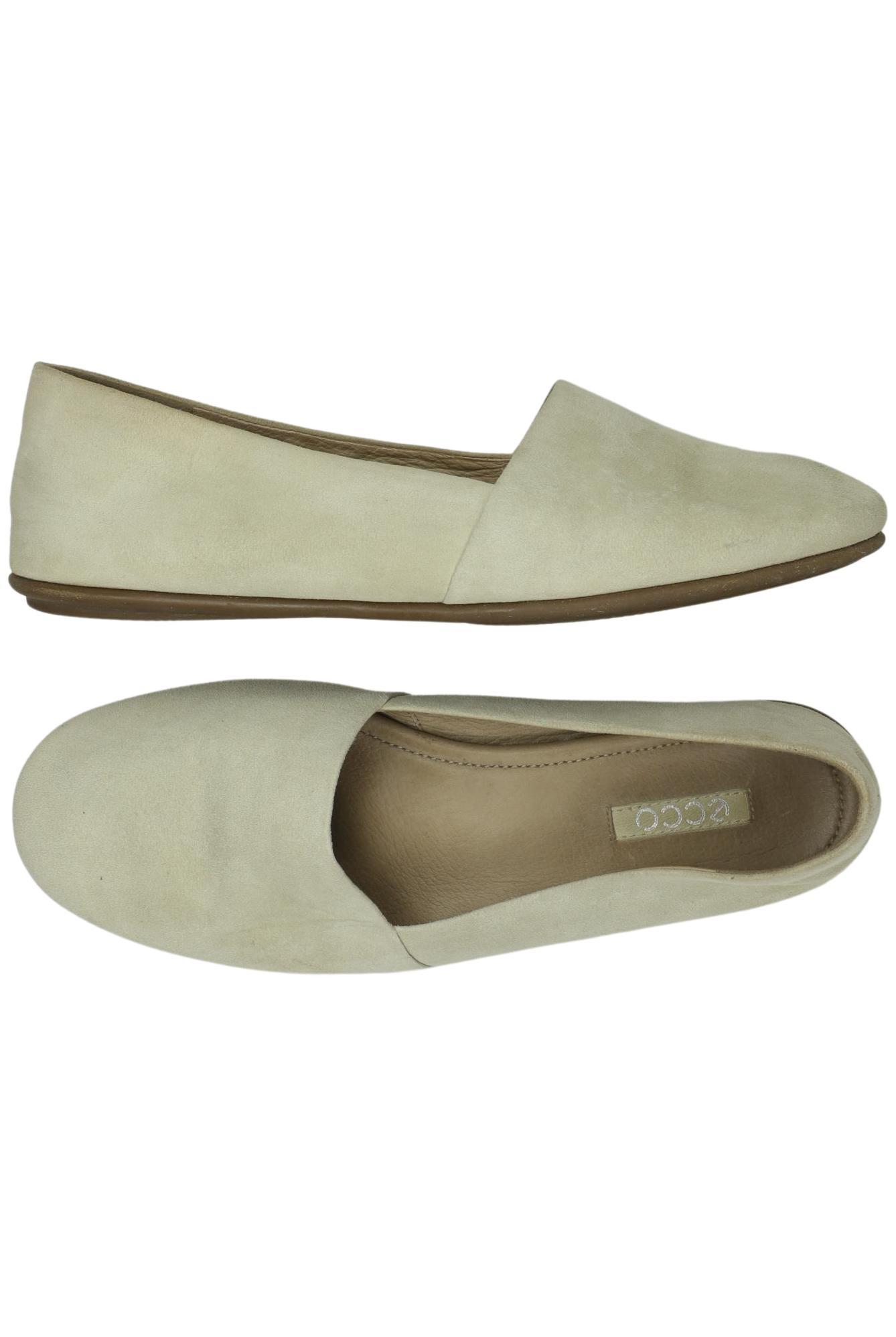 

Ecco Damen Halbschuh, cremeweiß, Gr. 38