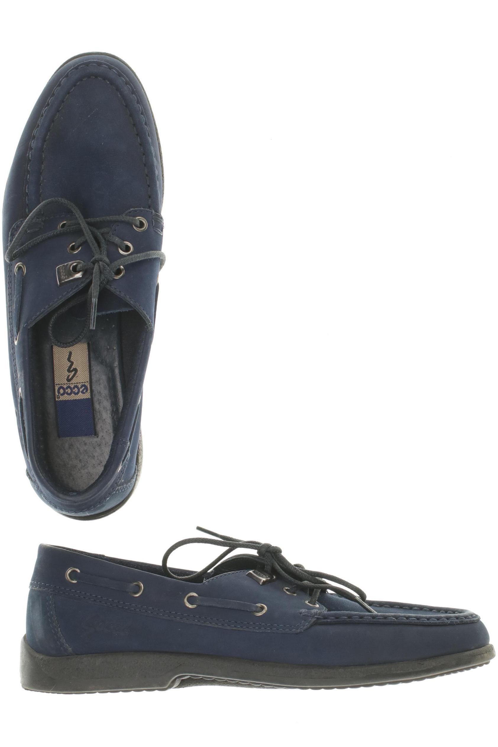 

Ecco Damen Halbschuh, blau, Gr. 36