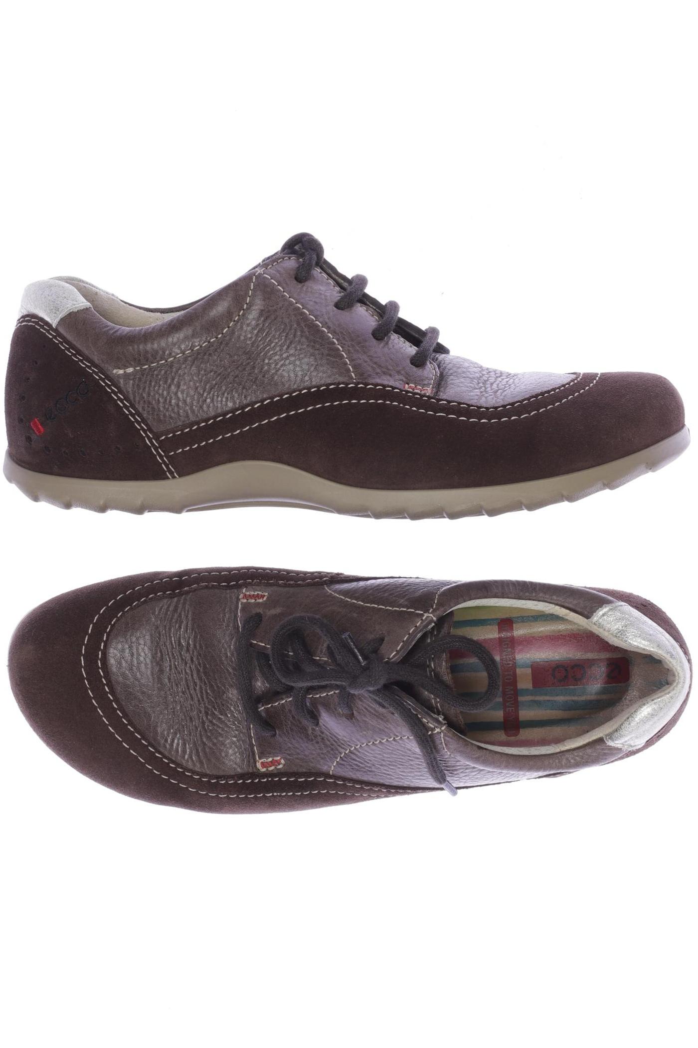 

Ecco Damen Halbschuh, braun, Gr. 38