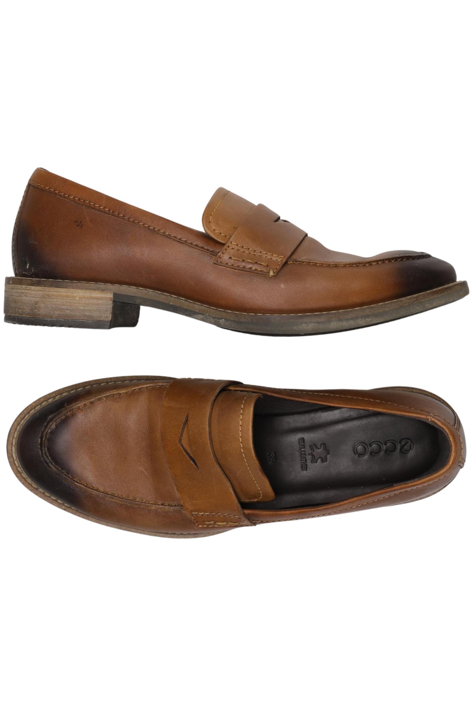 

Ecco Damen Halbschuh, braun, Gr. 39