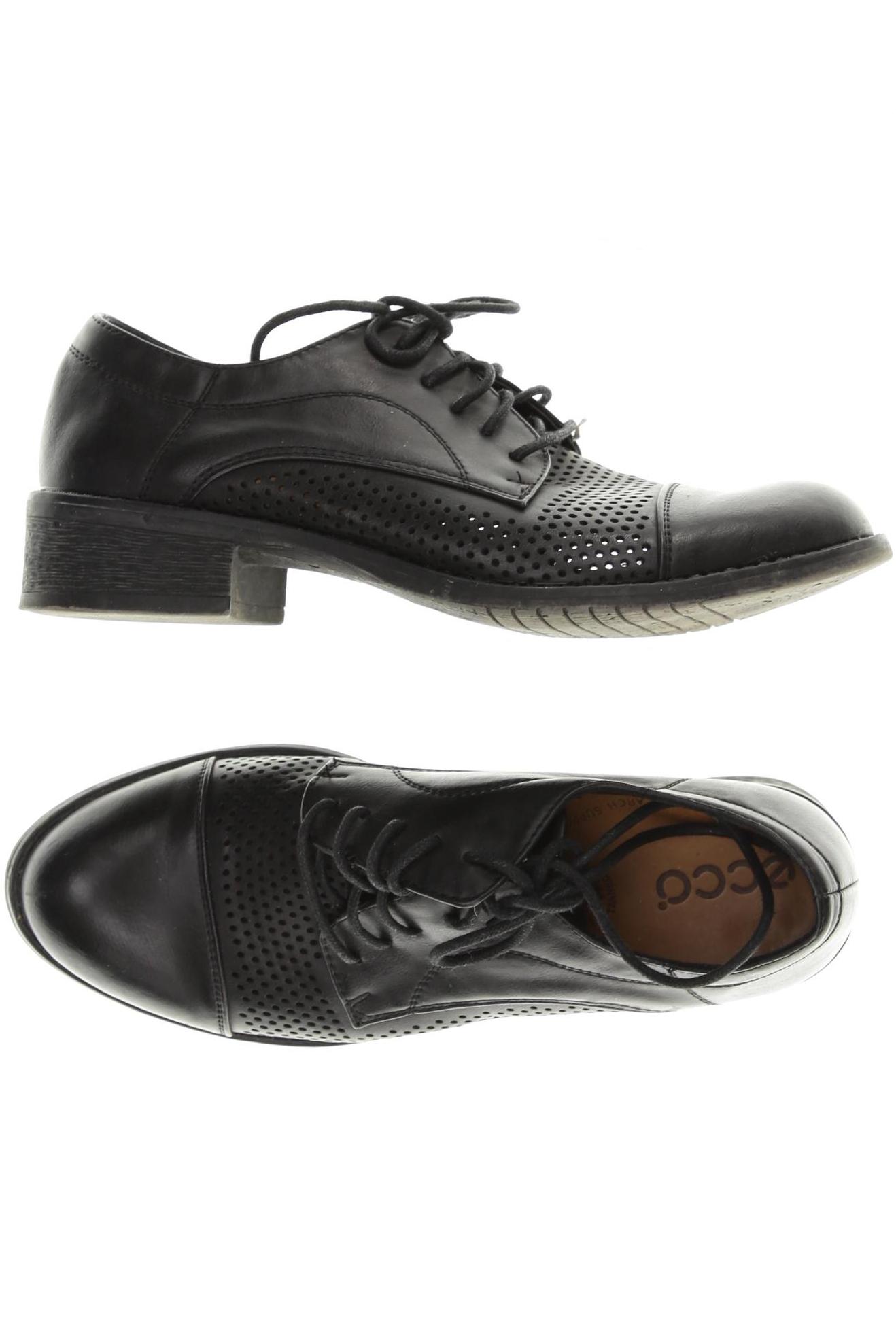 

Ecco Damen Halbschuh, schwarz, Gr. 36