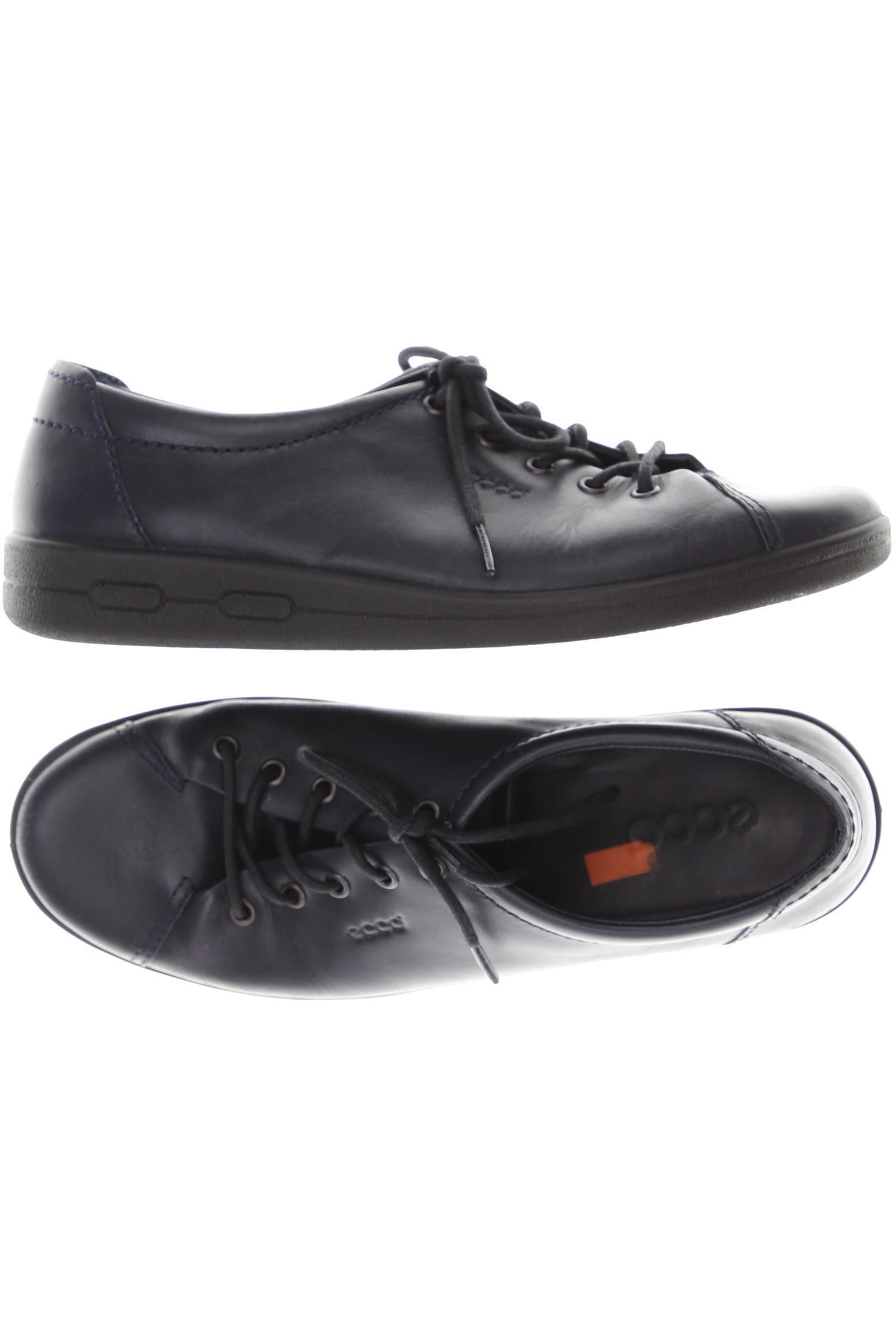 

Ecco Damen Halbschuh, blau, Gr. 40