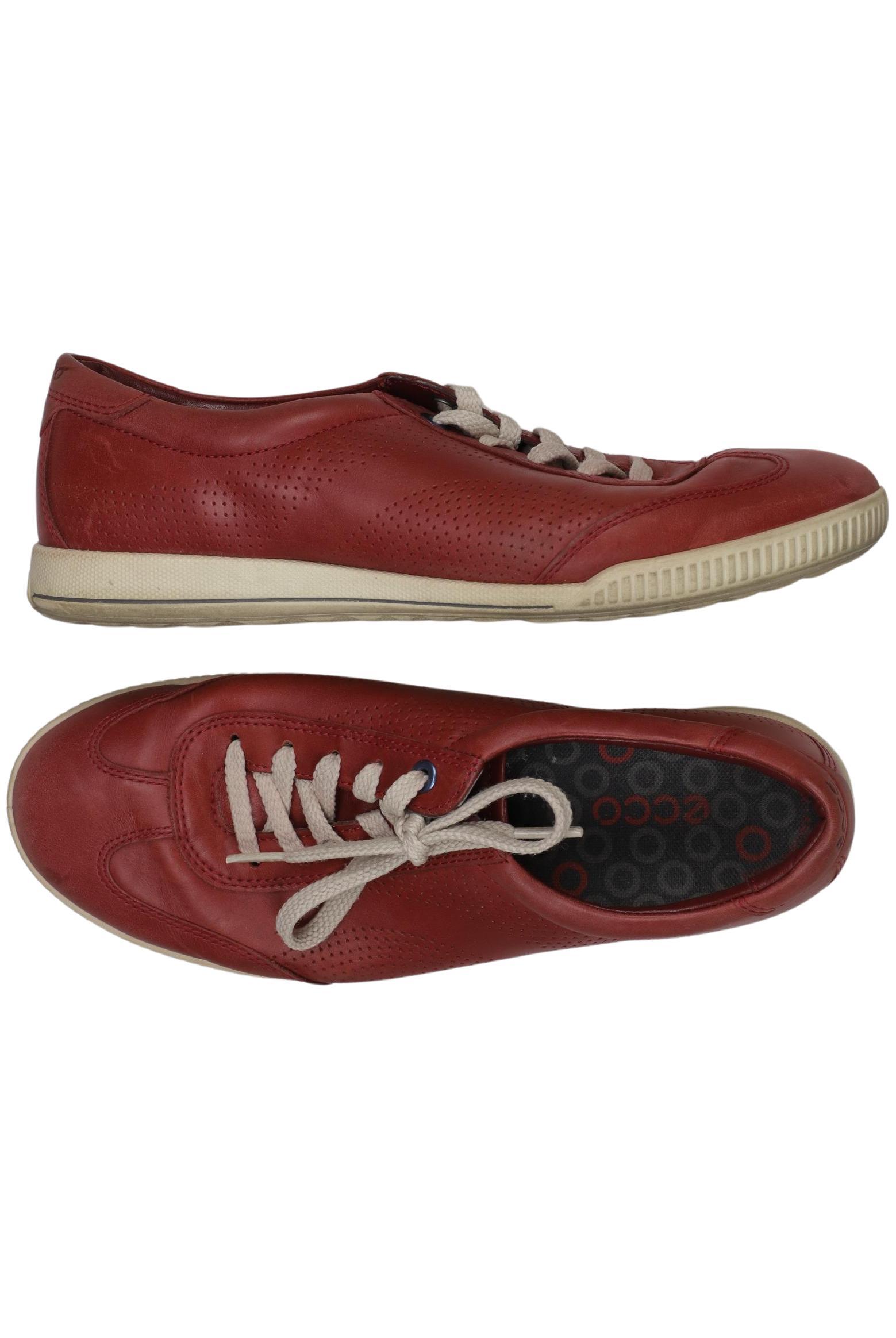 

Ecco Damen Halbschuh, rot, Gr. 38