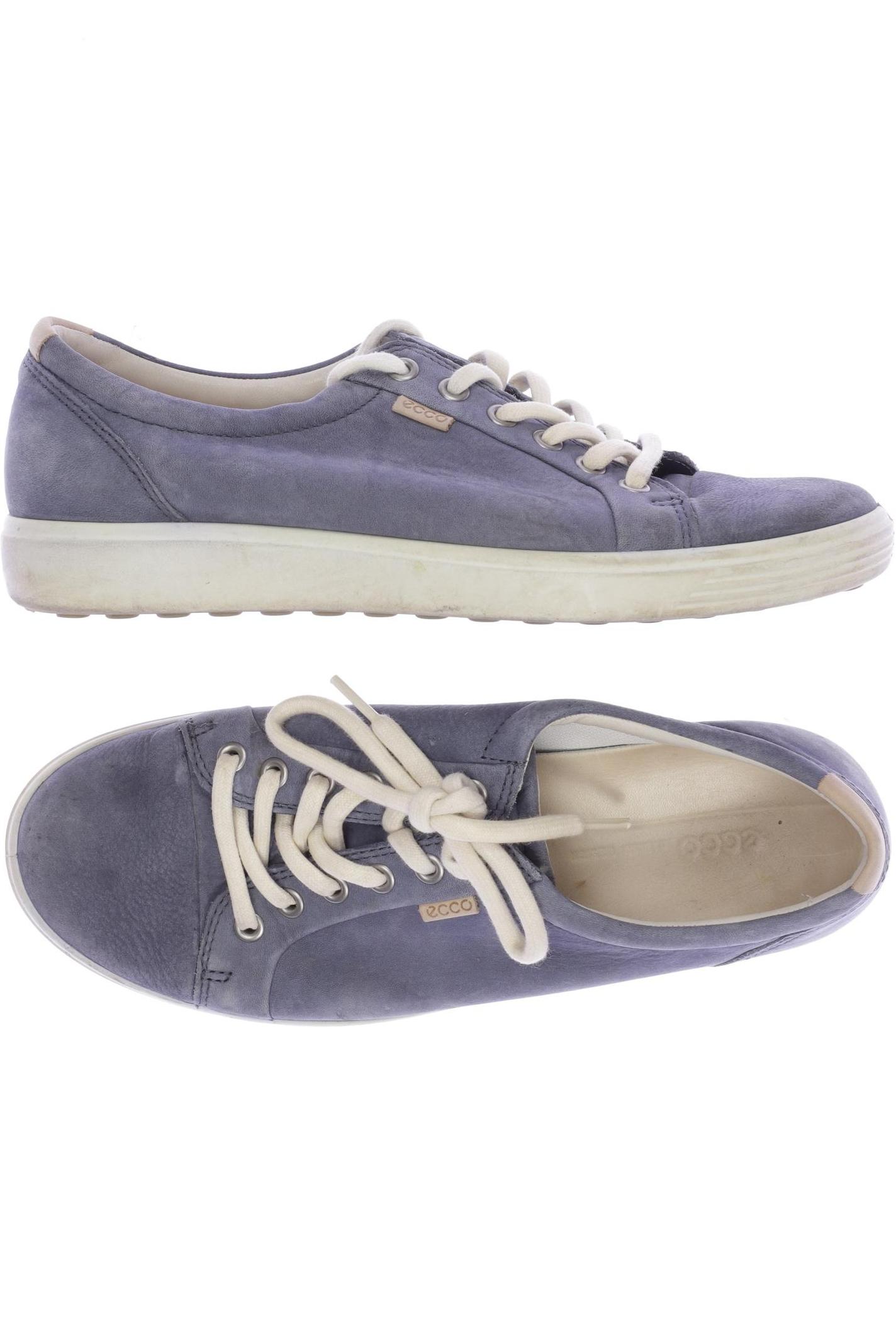

Ecco Damen Halbschuh, blau, Gr. 40