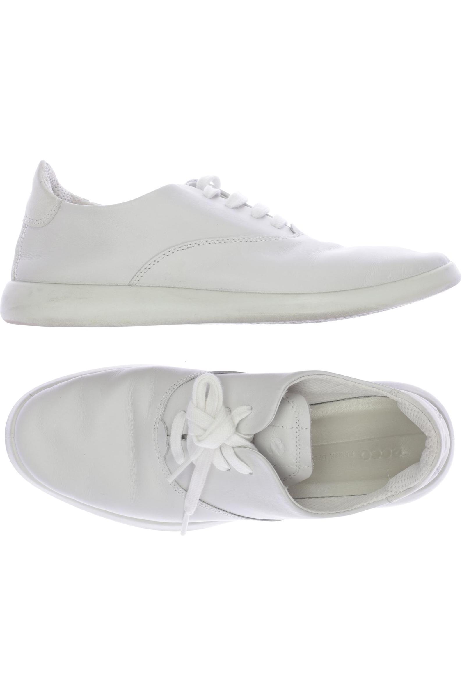 

Ecco Damen Halbschuh, weiß, Gr. 38