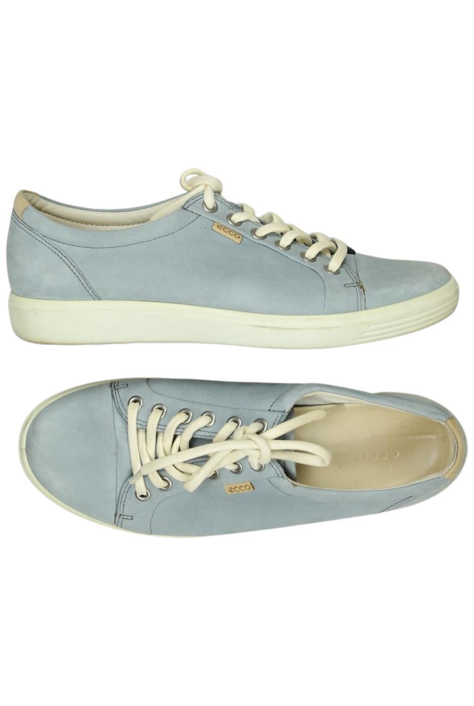 

Ecco Damen Halbschuh, hellblau, Gr. 40