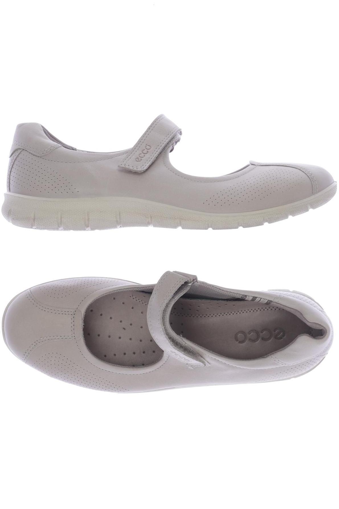 

Ecco Damen Halbschuh, beige, Gr. 37