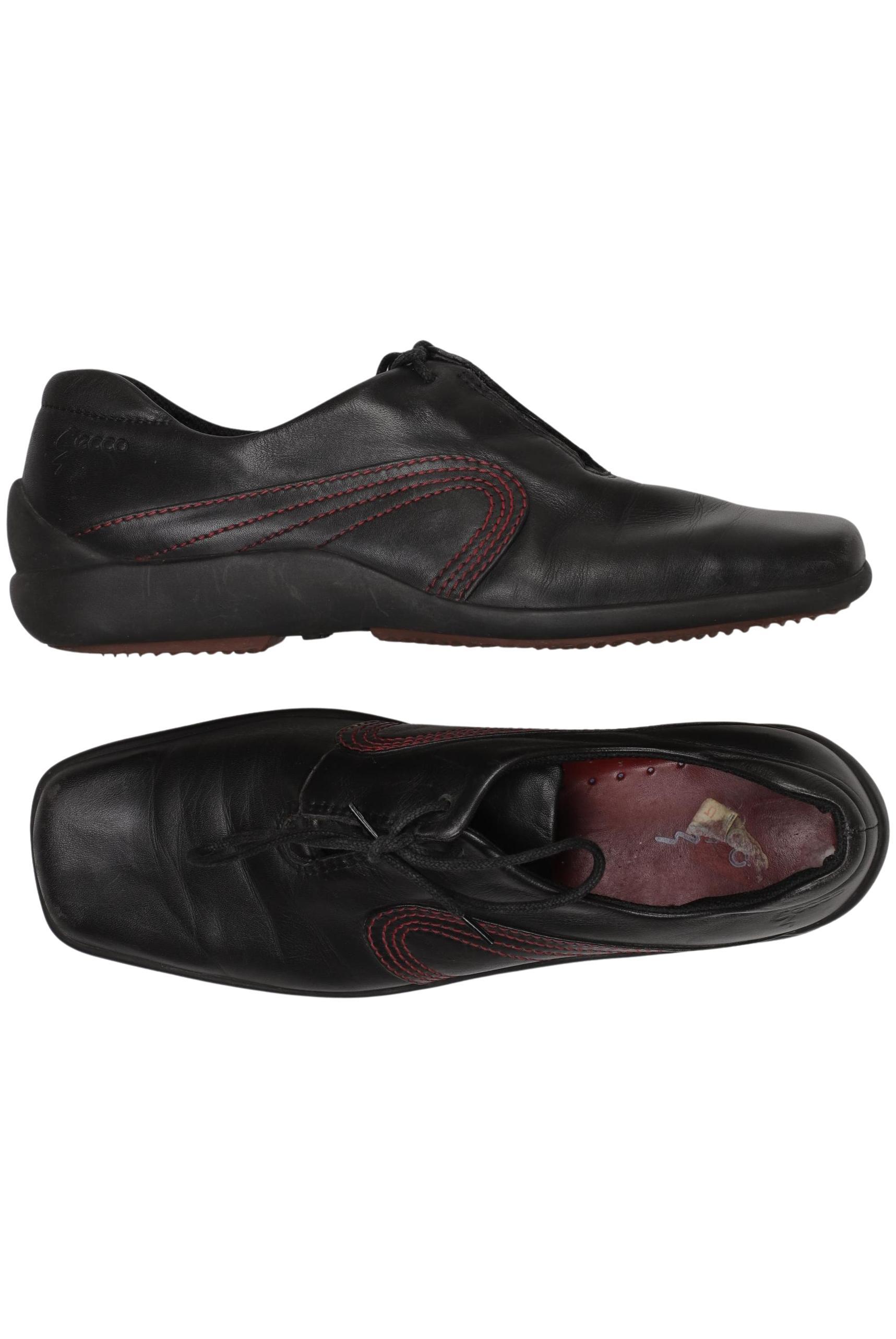 

Ecco Damen Halbschuh, schwarz, Gr. 6