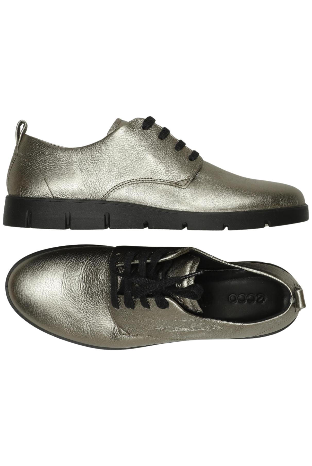 

Ecco Damen Halbschuh, silber, Gr. 41