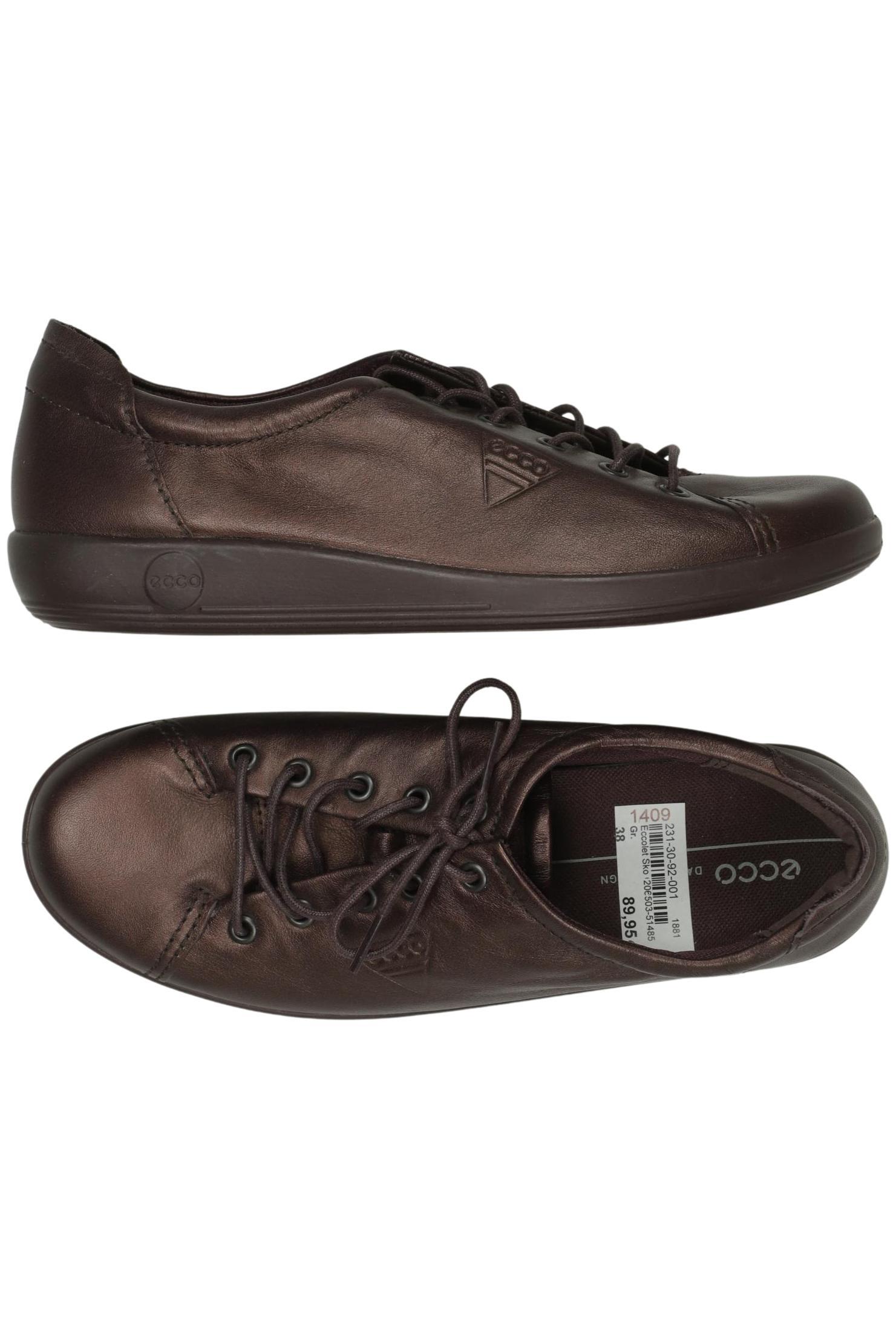 

Ecco Damen Halbschuh, braun, Gr. 38