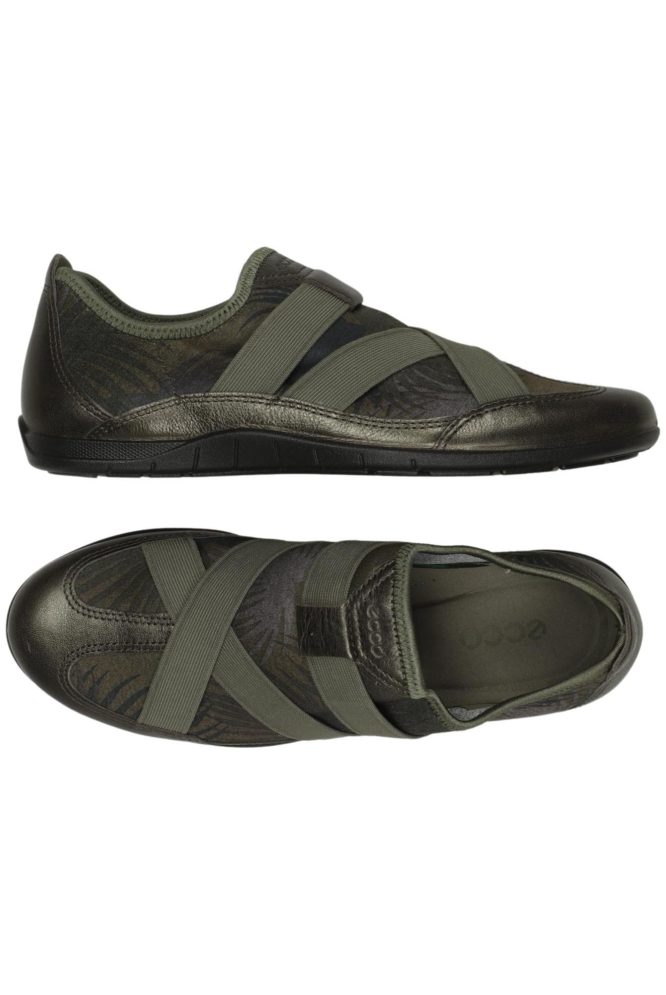 

Ecco Damen Halbschuh, grün, Gr. 37