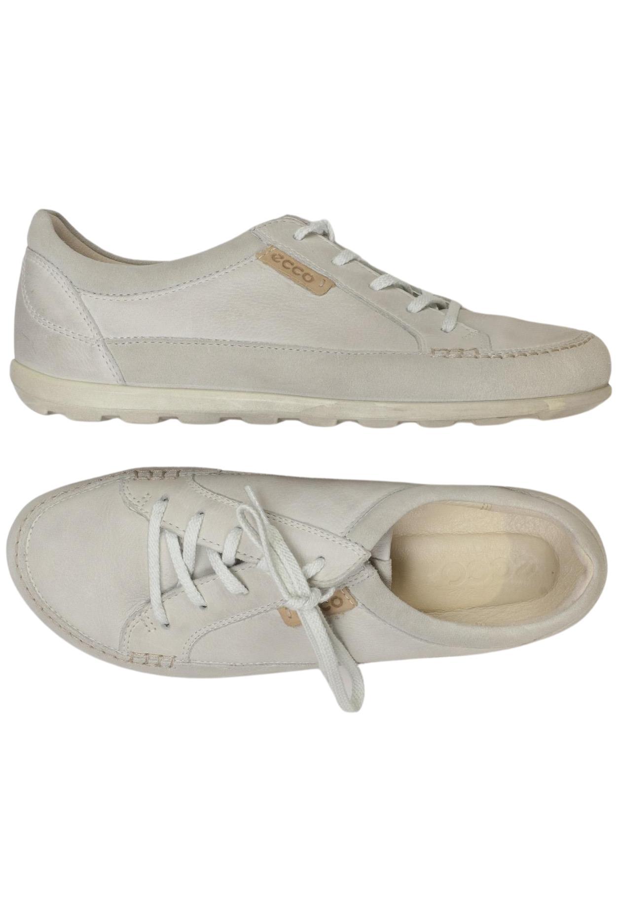 

Ecco Damen Halbschuh, cremeweiß, Gr. 38