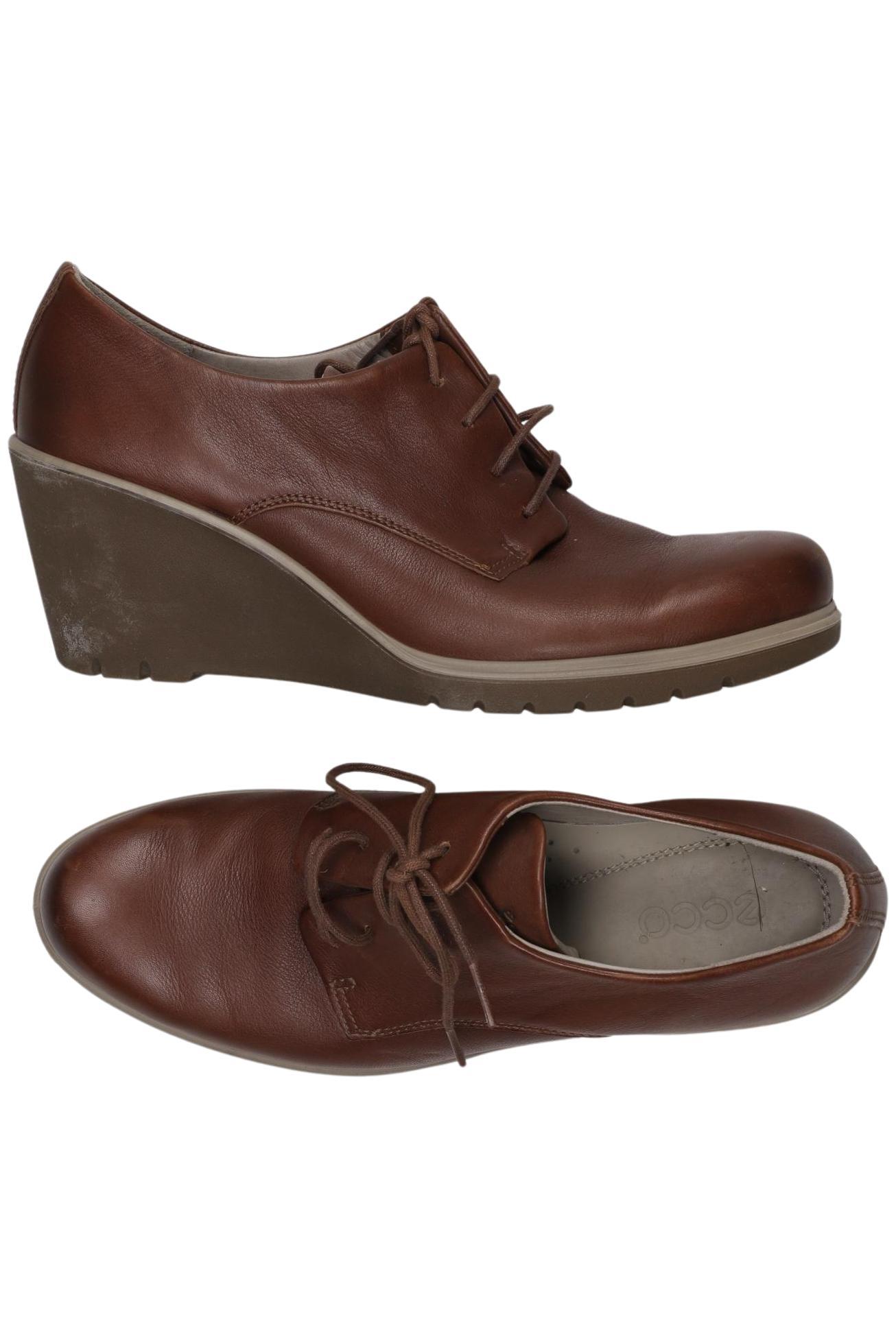 

Ecco Damen Halbschuh, braun, Gr. 40