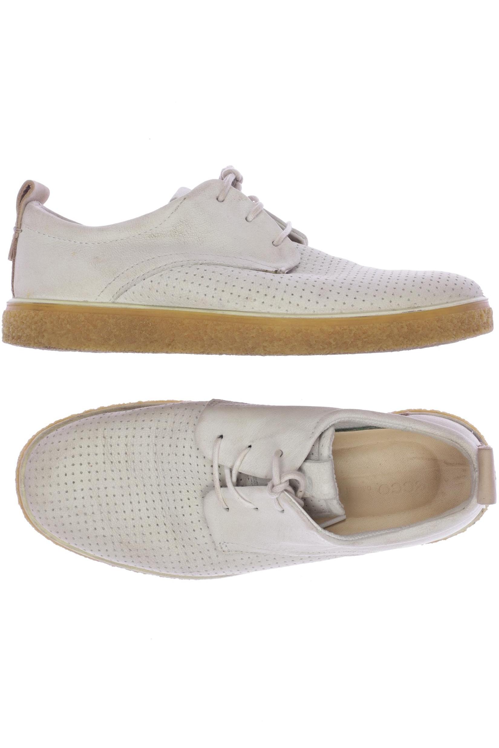 

Ecco Damen Halbschuh, cremeweiß, Gr. 36