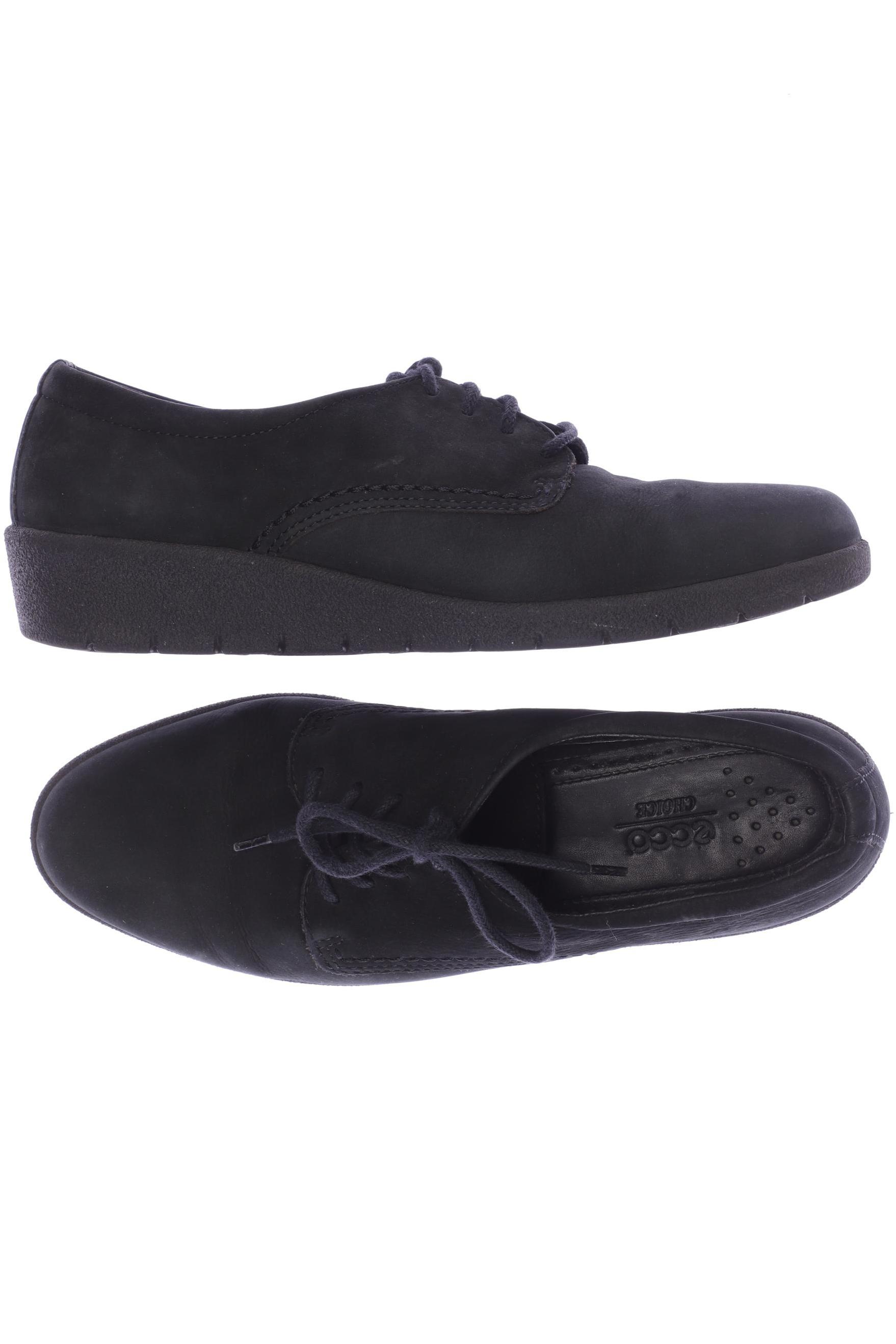 

Ecco Damen Halbschuh, schwarz