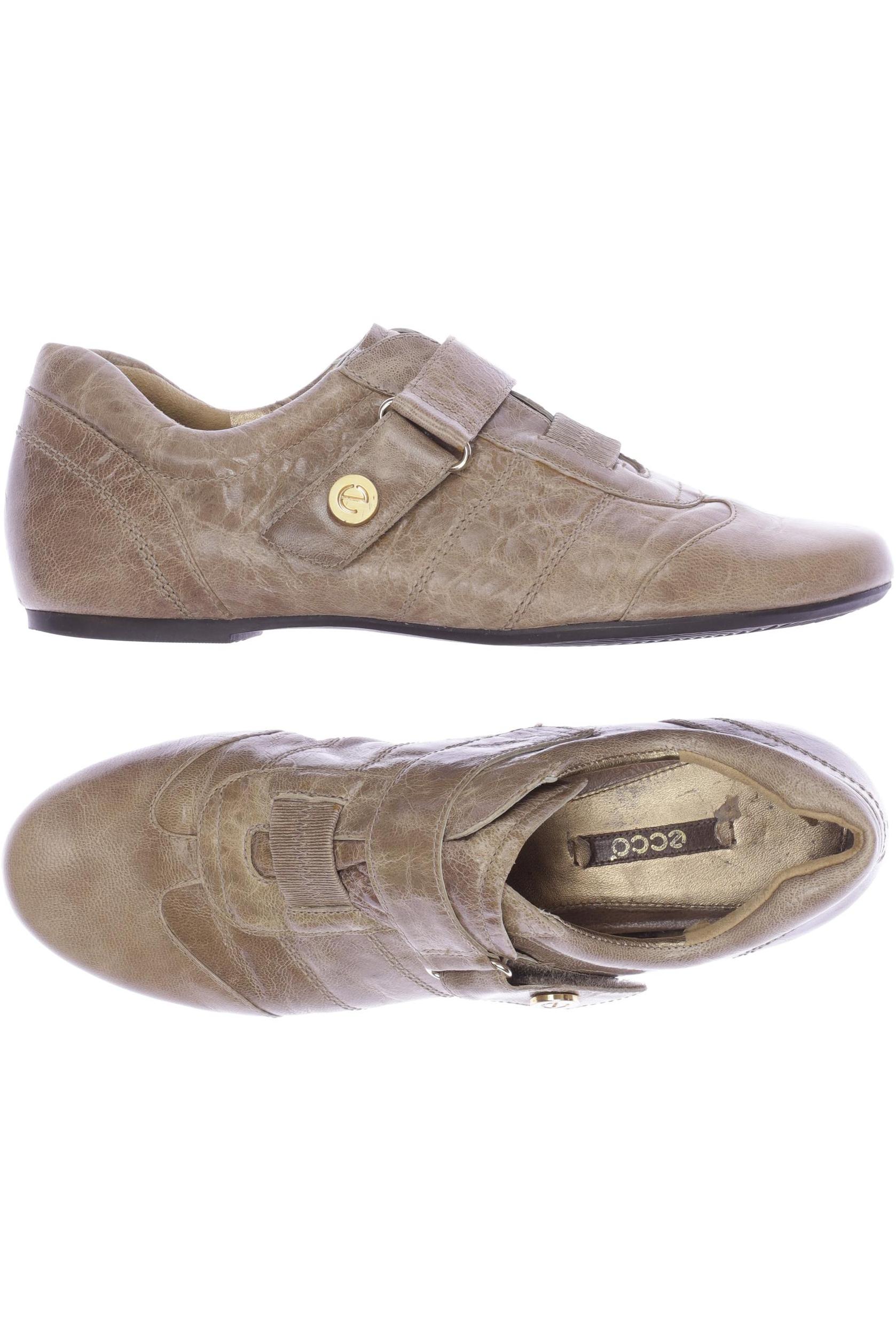 

Ecco Damen Halbschuh, beige, Gr. 40