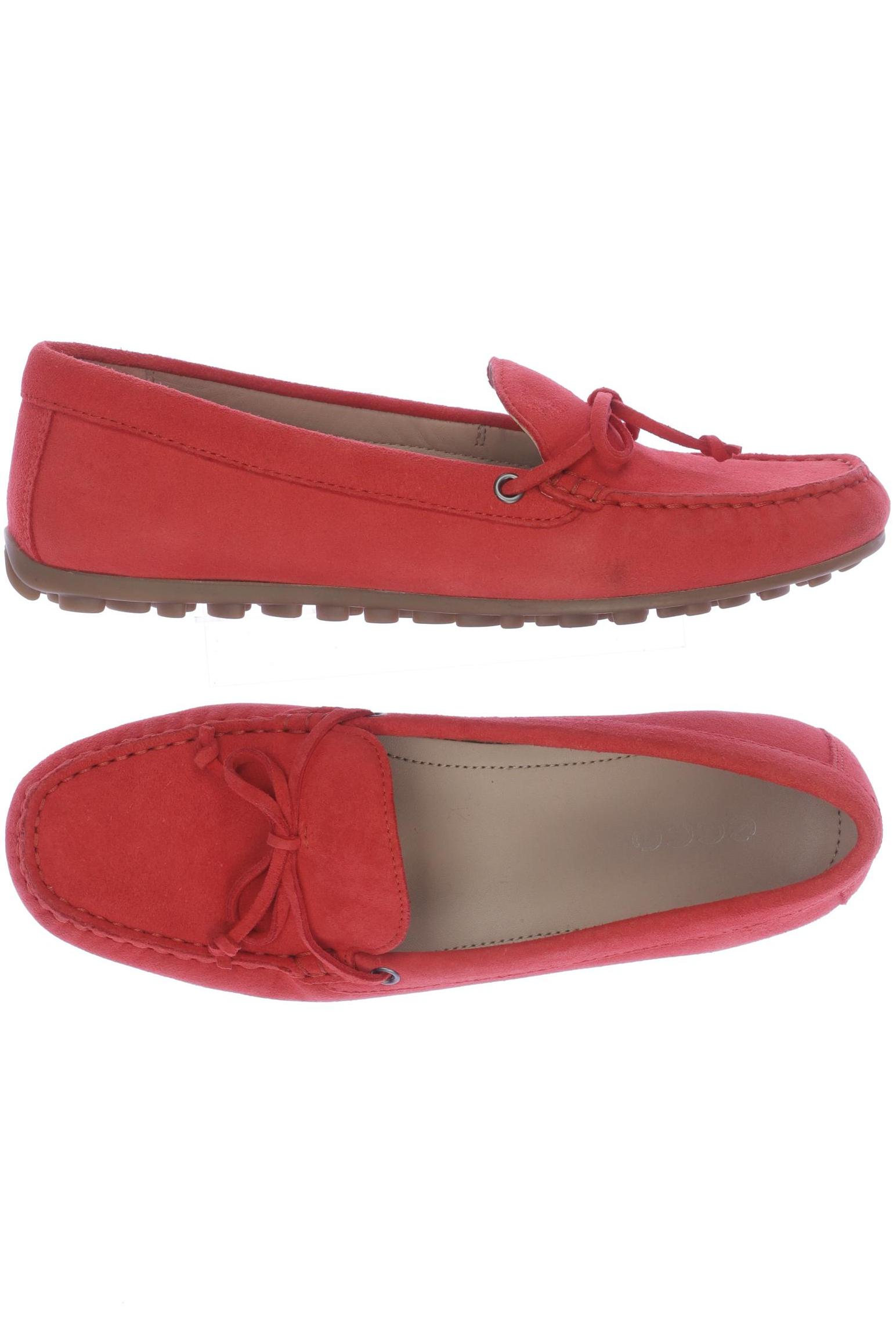 

Ecco Damen Halbschuh, rot, Gr. 39