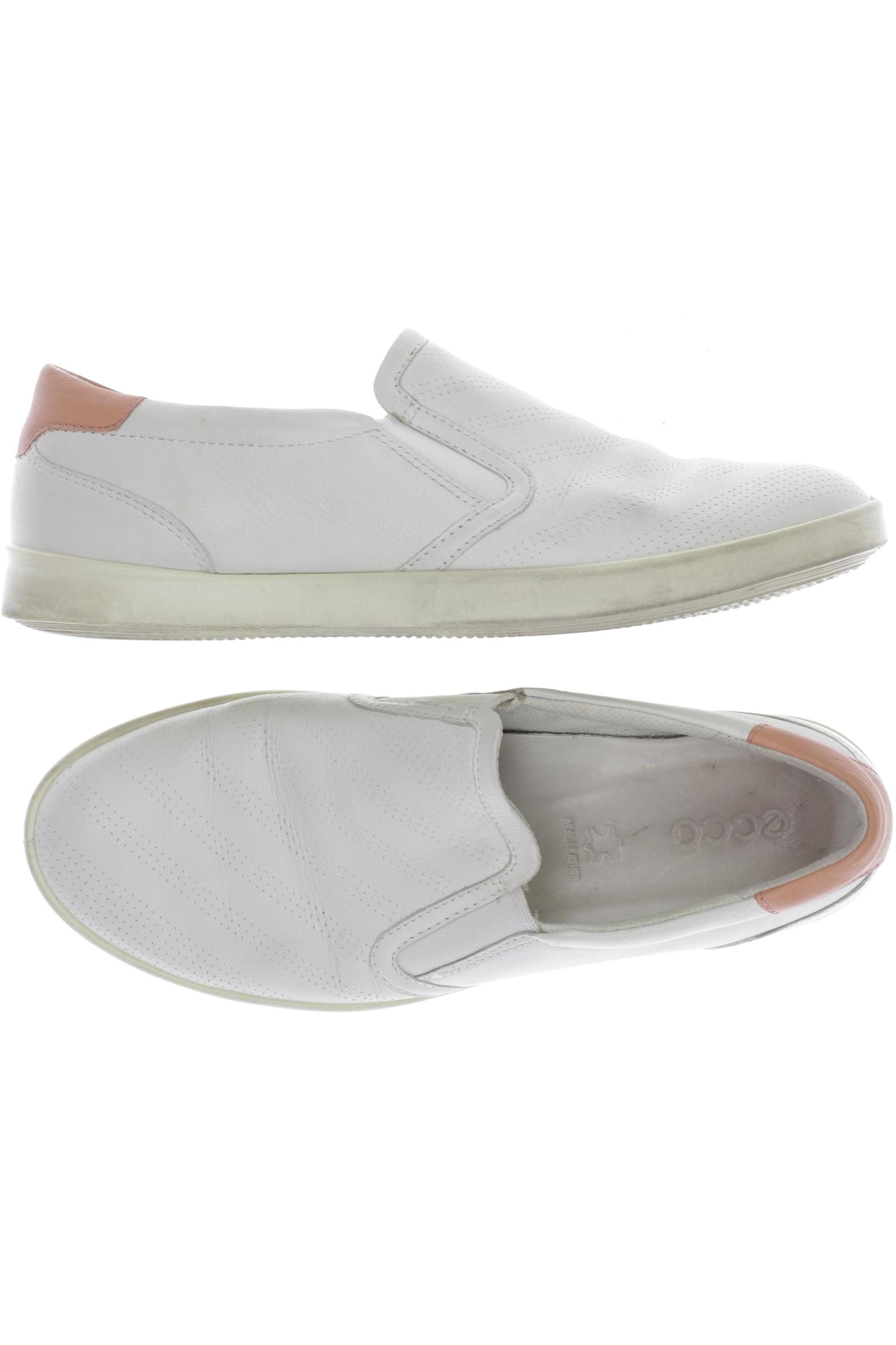 

Ecco Damen Halbschuh, weiß, Gr. 38