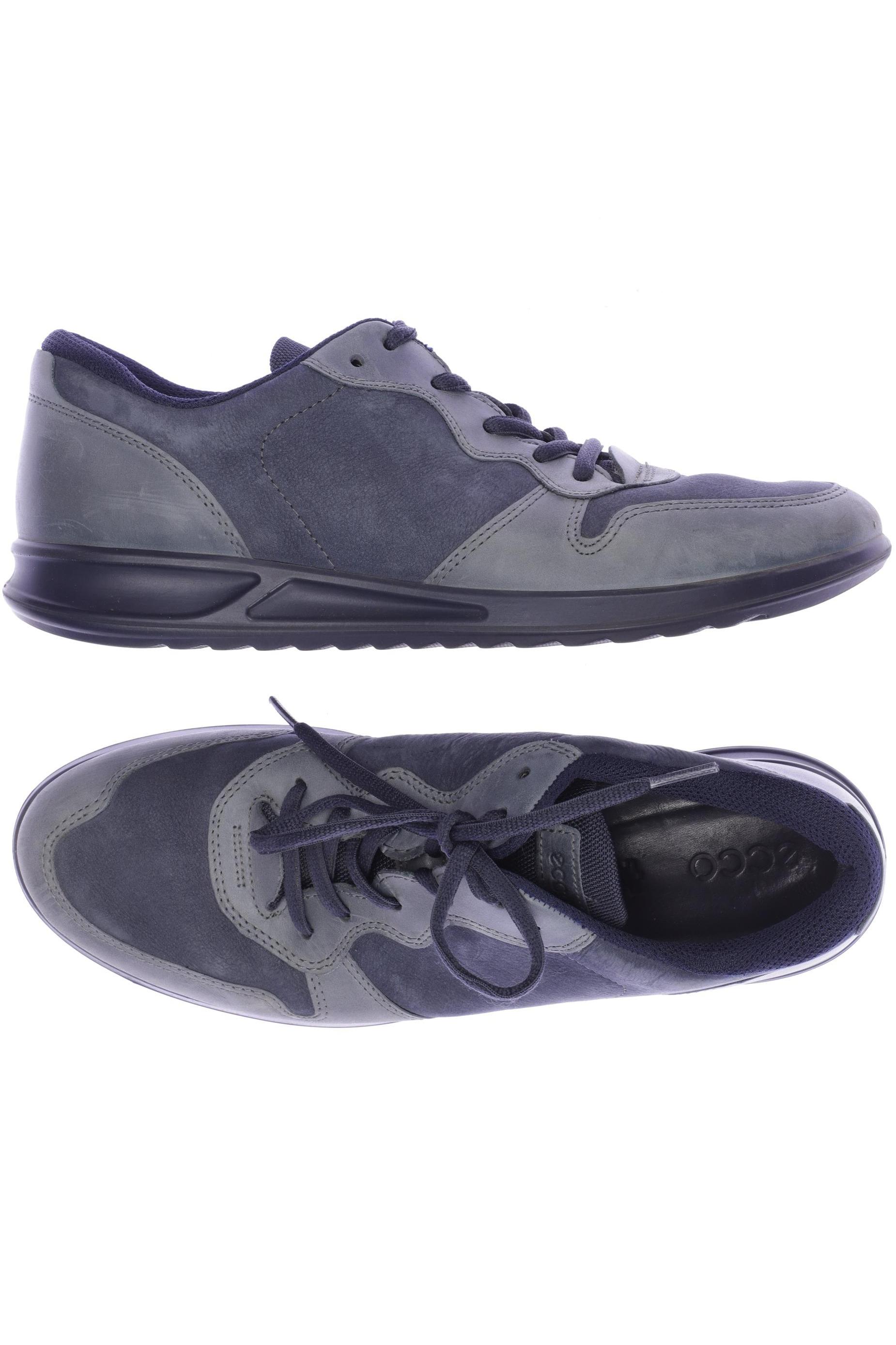 

Ecco Damen Halbschuh, blau, Gr. 40