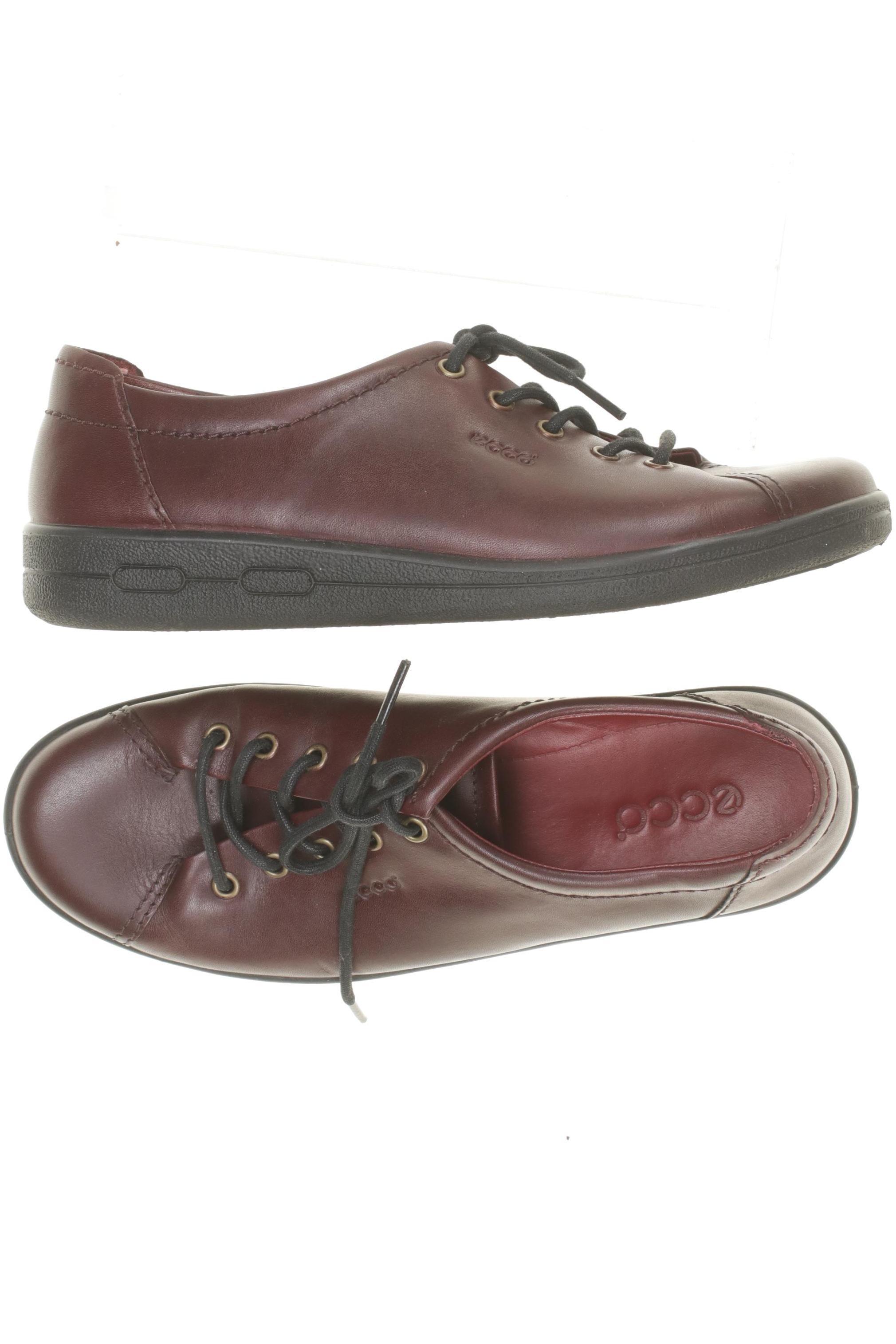 

Ecco Damen Halbschuh, rot, Gr. 39