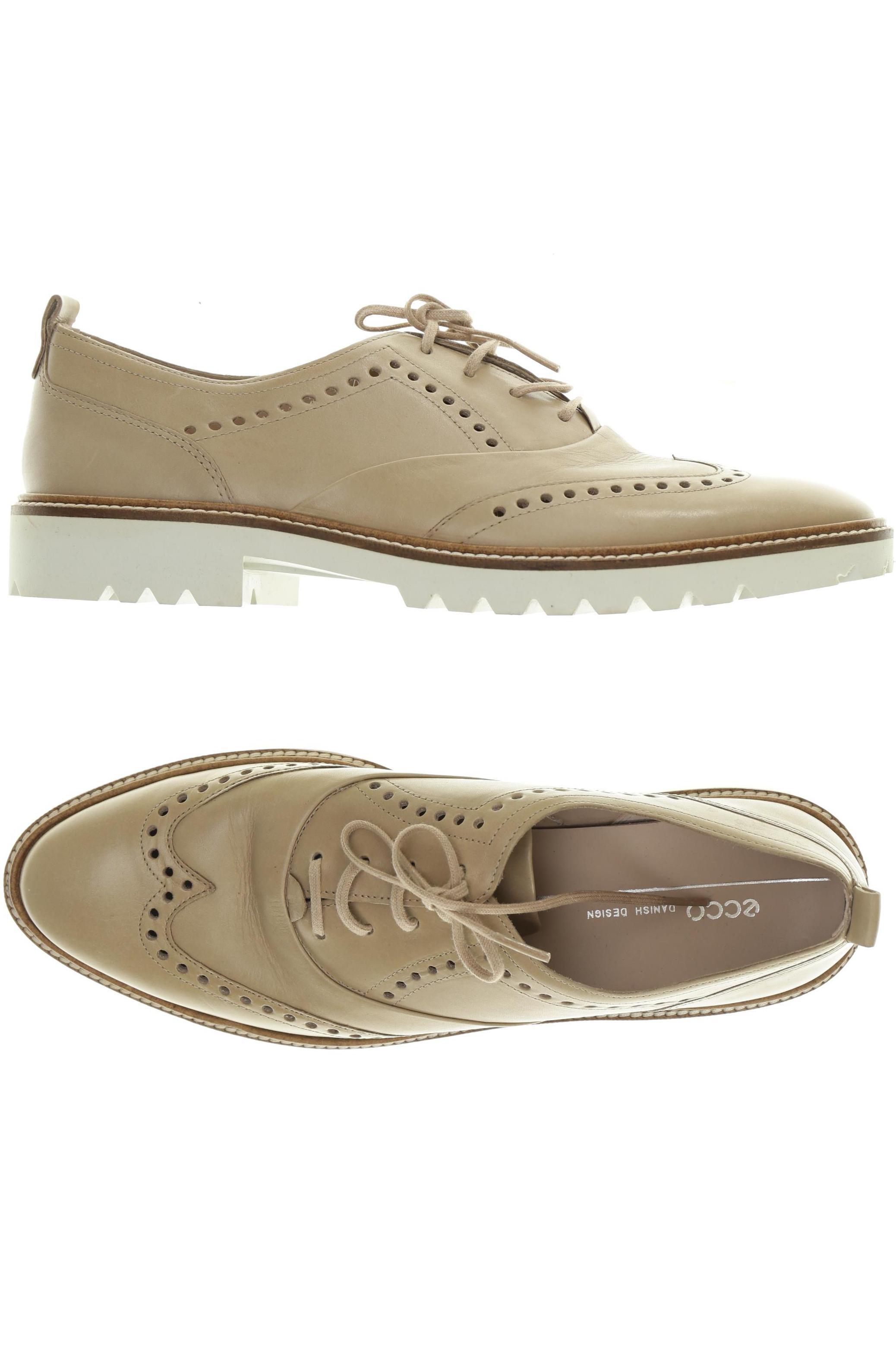 

Ecco Damen Halbschuh, beige, Gr. 41