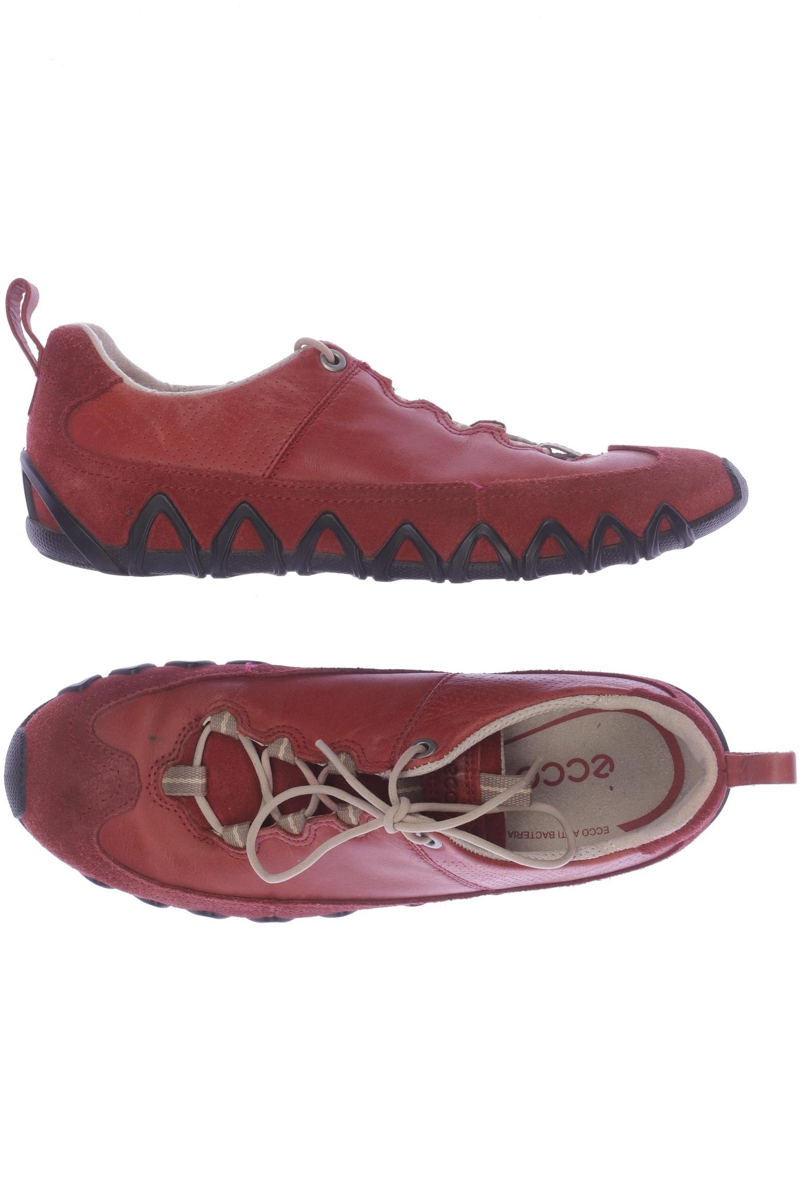 

Ecco Damen Halbschuh, rot, Gr. 37