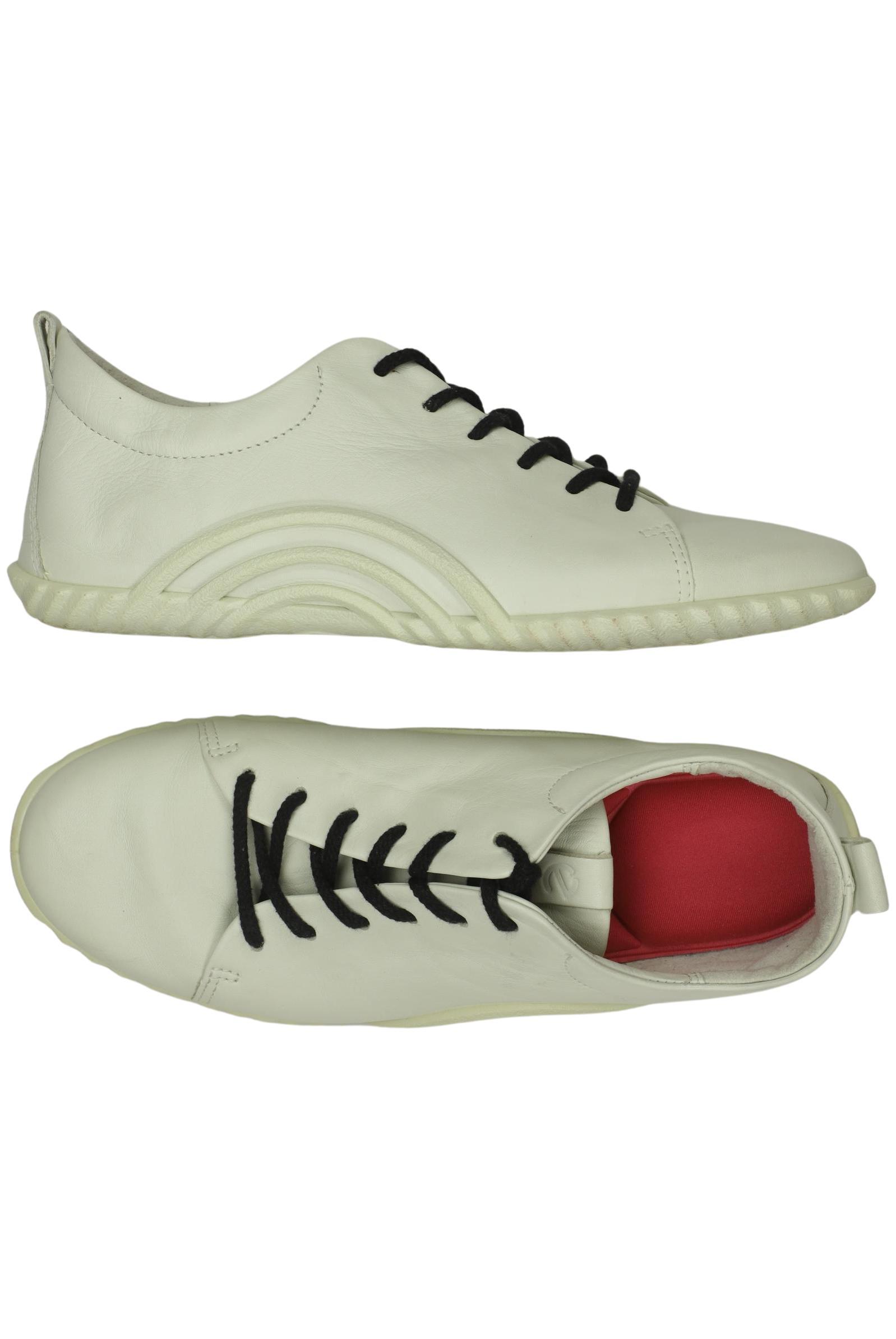 

Ecco Damen Halbschuh, cremeweiß, Gr. 37