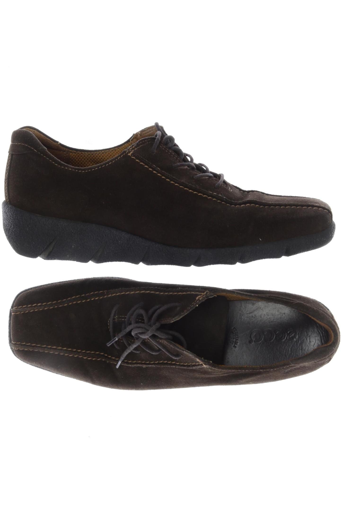 

Ecco Damen Halbschuh, braun, Gr. 40