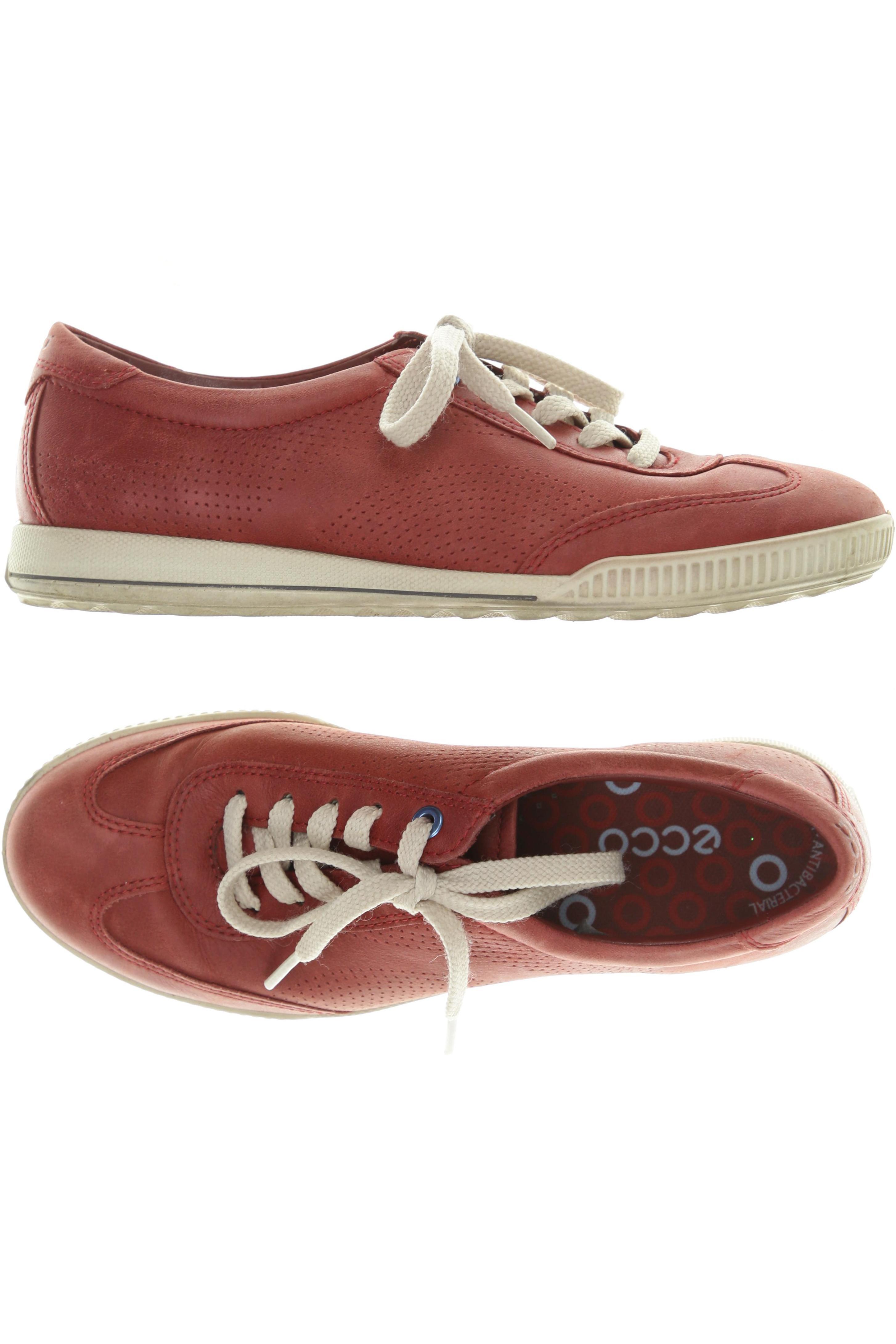 

Ecco Damen Halbschuh, rot, Gr. 37