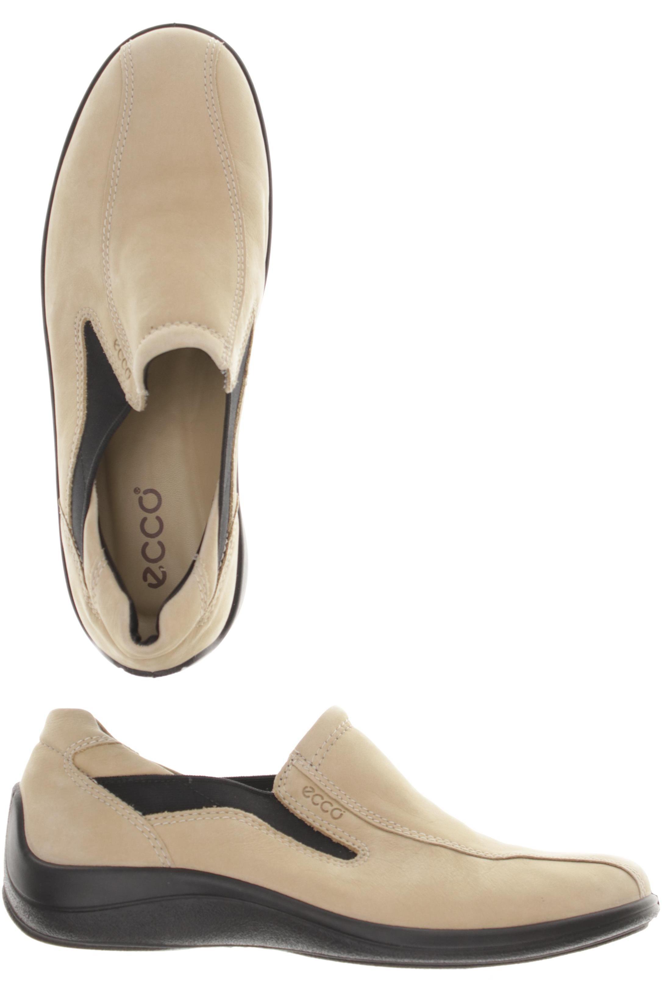 

Ecco Damen Halbschuh, beige, Gr. 38