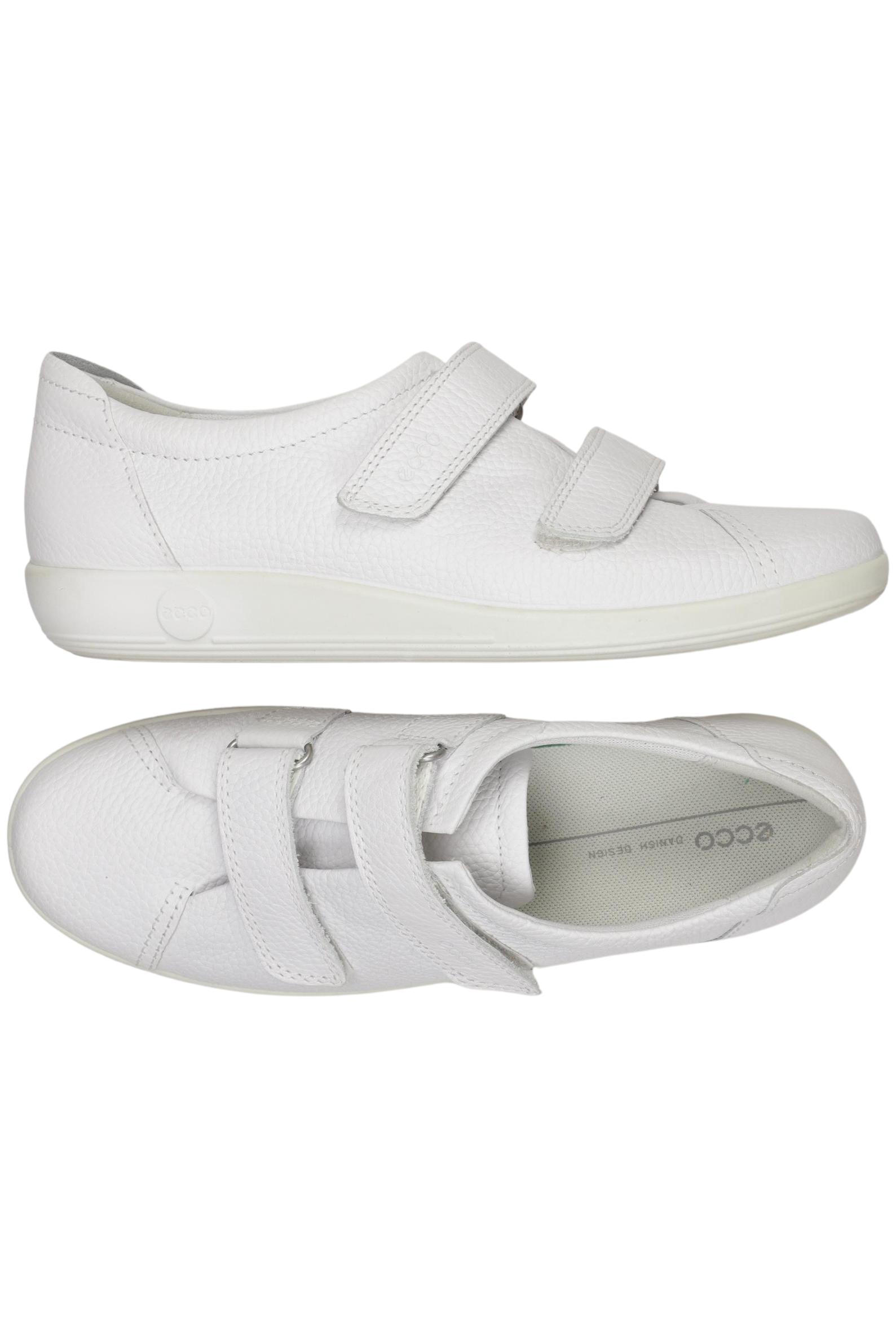 

Ecco Damen Halbschuh, weiß, Gr. 40
