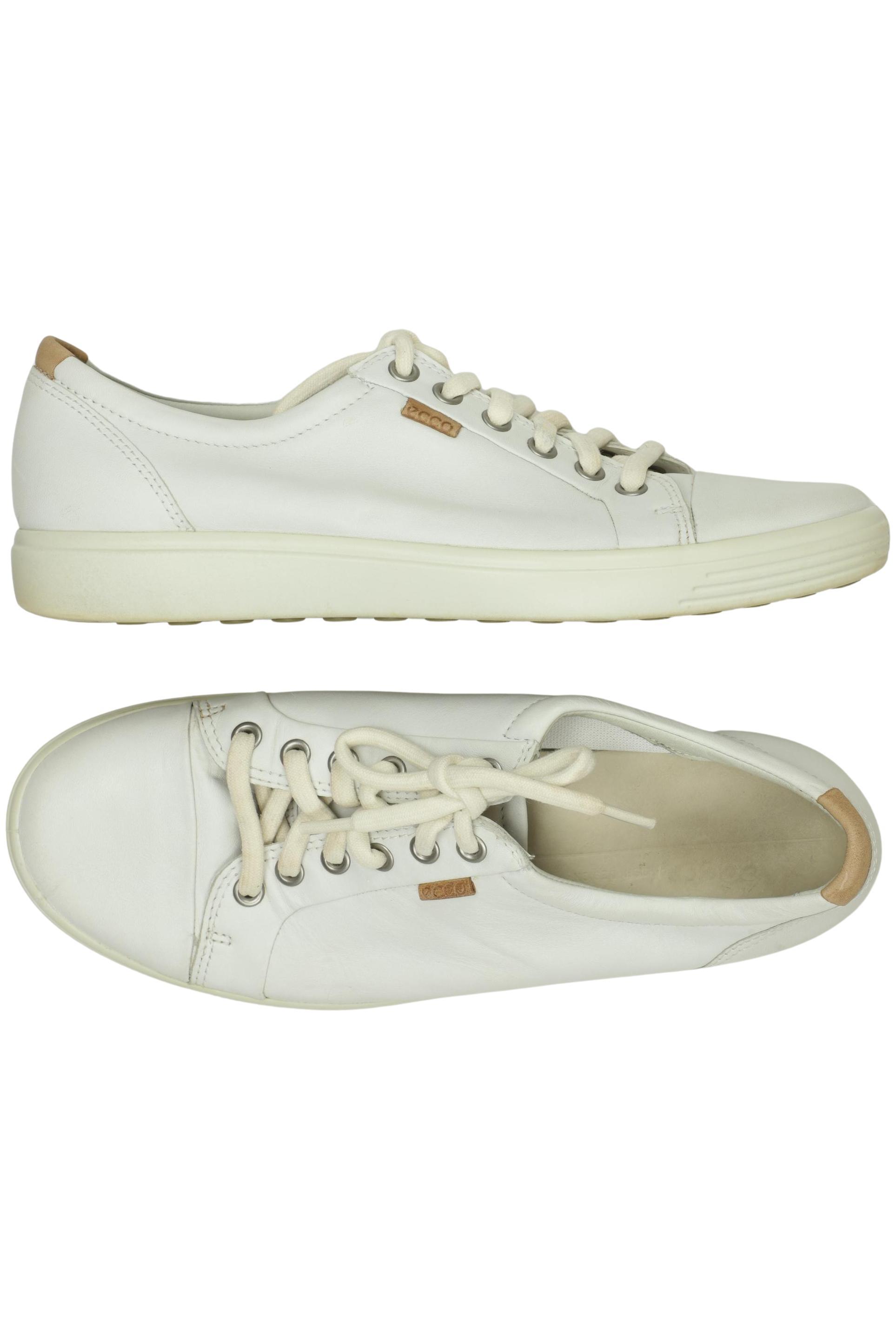 

Ecco Damen Halbschuh, weiß, Gr. 40