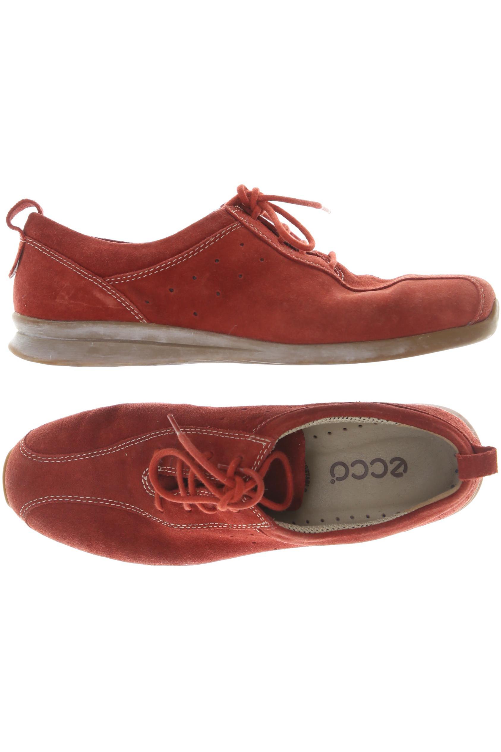 

Ecco Damen Halbschuh, rot, Gr. 36