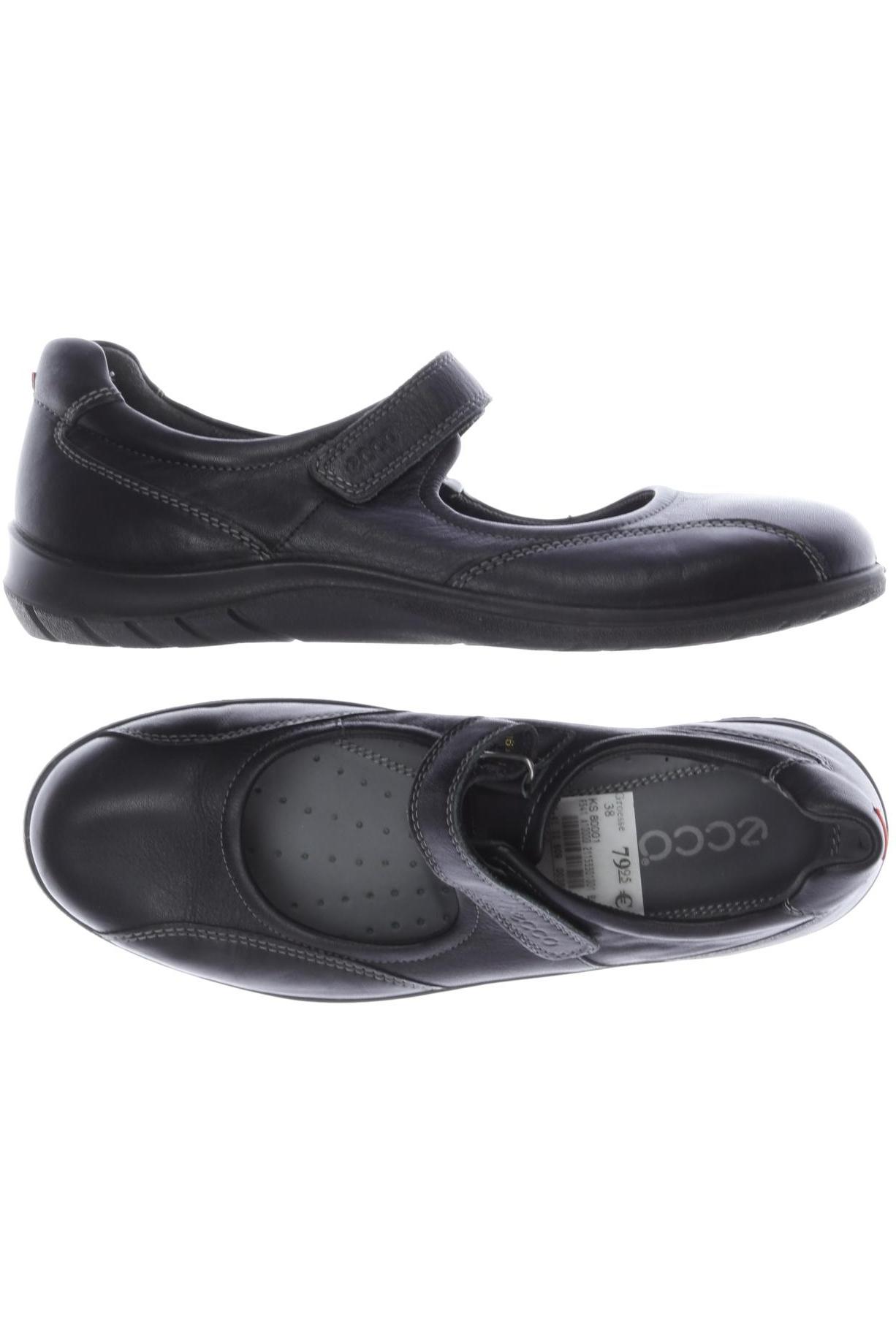 

Ecco Damen Halbschuh, schwarz, Gr. 38