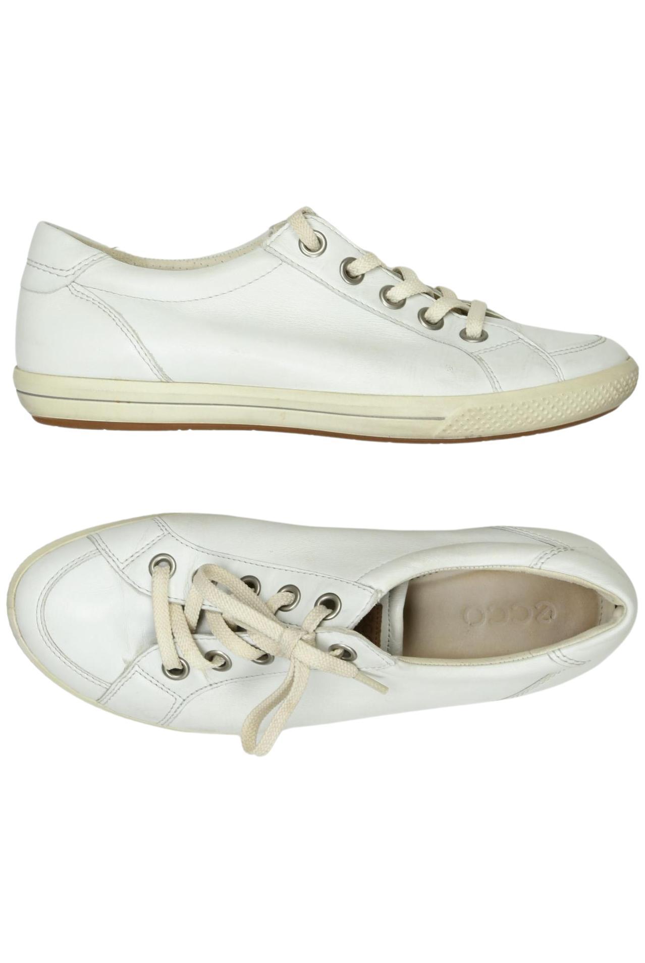 

Ecco Damen Halbschuh, weiß, Gr. 39