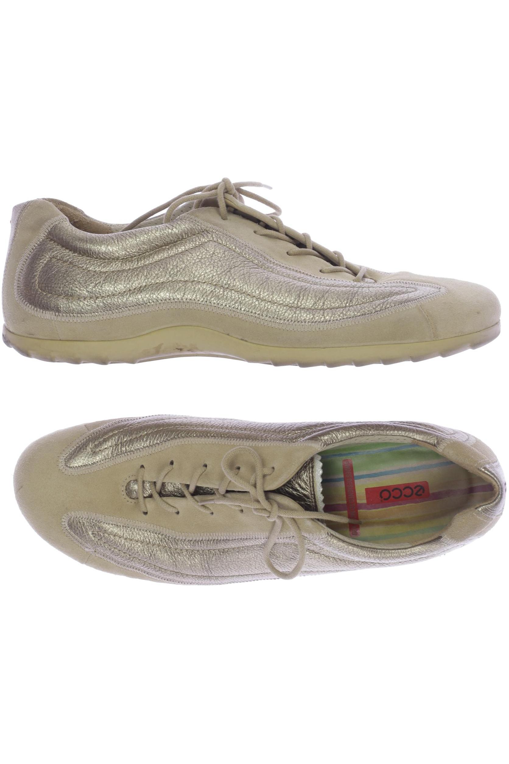 

Ecco Damen Halbschuh, beige, Gr. 43