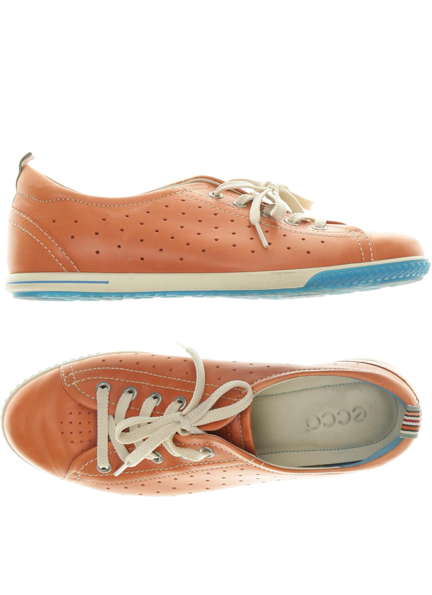 

Ecco Damen Halbschuh, orange, Gr. 40
