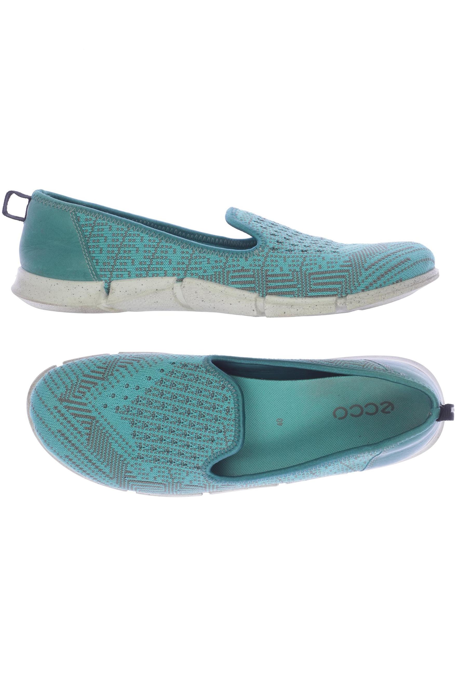 

Ecco Damen Halbschuh, türkis, Gr. 40