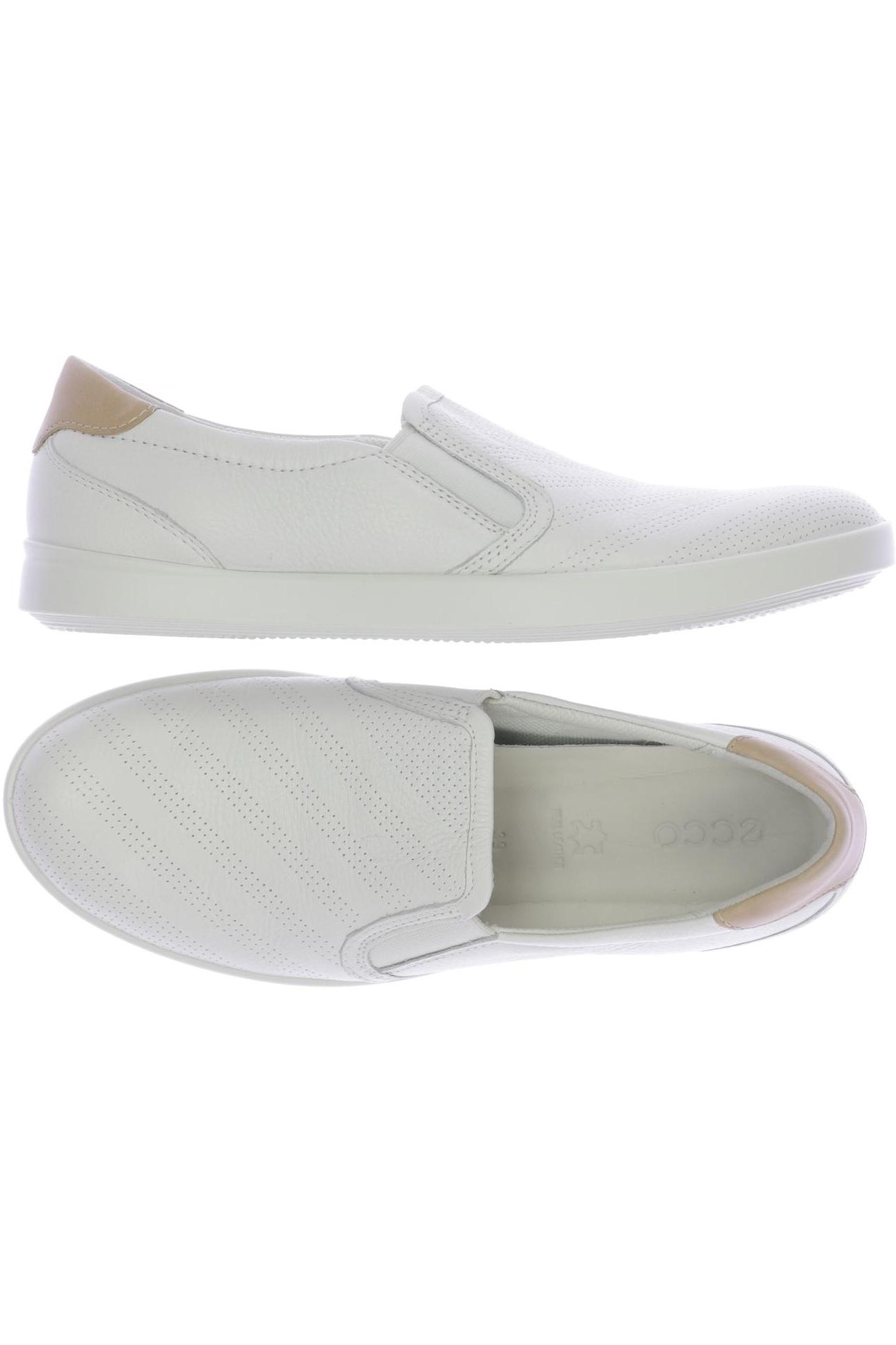 

Ecco Damen Halbschuh, weiß, Gr. 39