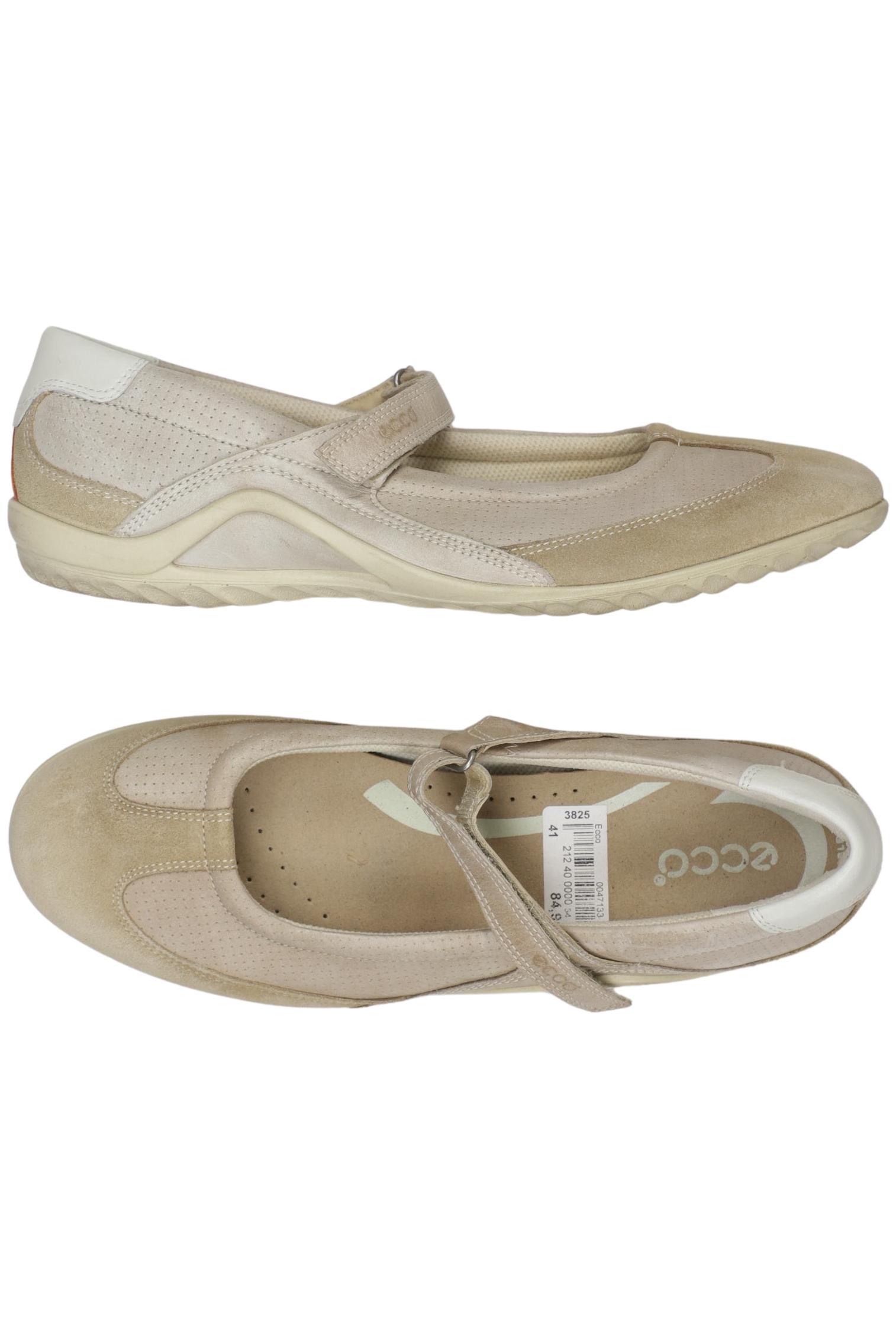

Ecco Damen Halbschuh, beige, Gr. 41