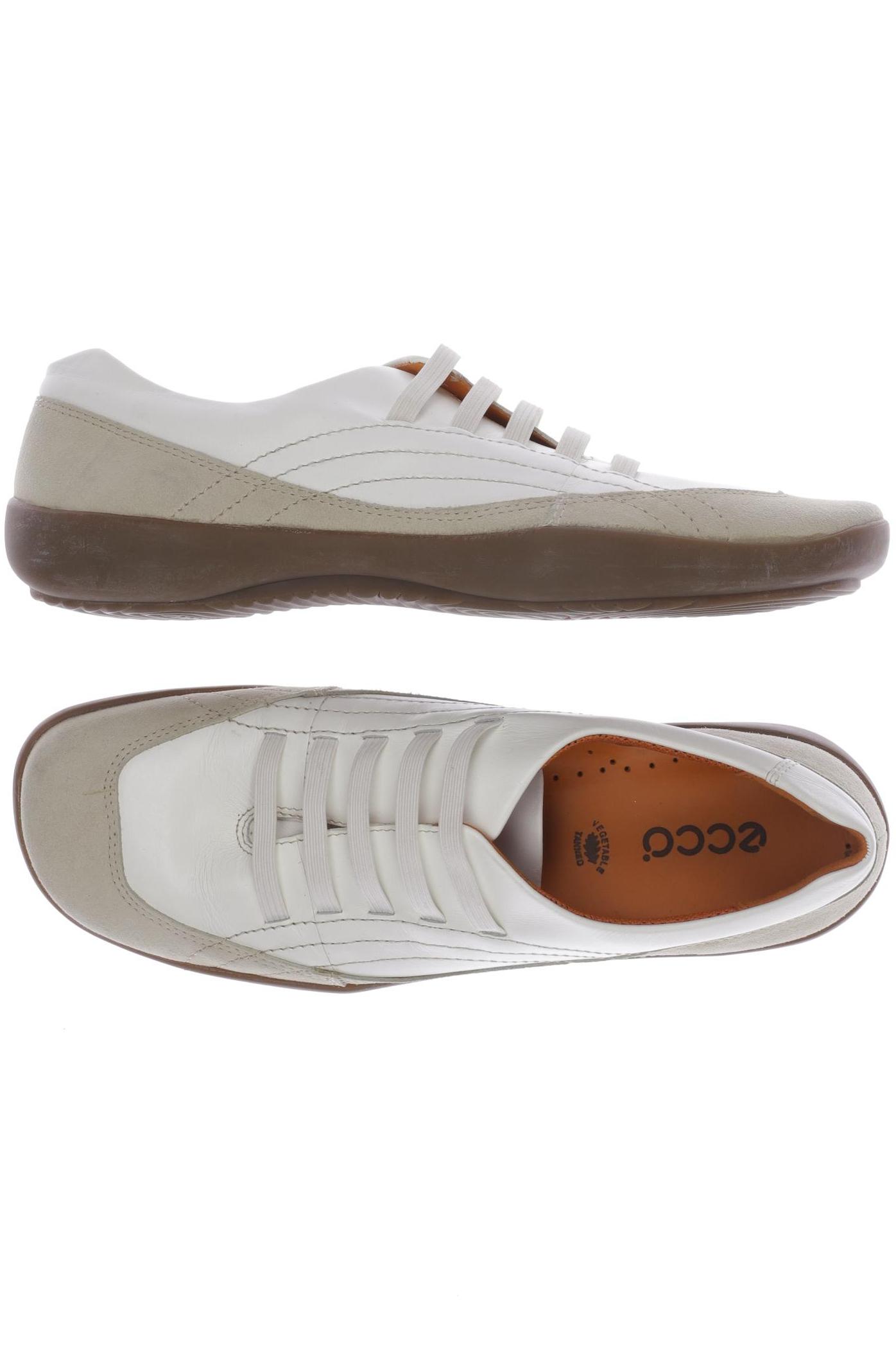 

Ecco Damen Halbschuh, weiß, Gr. 41