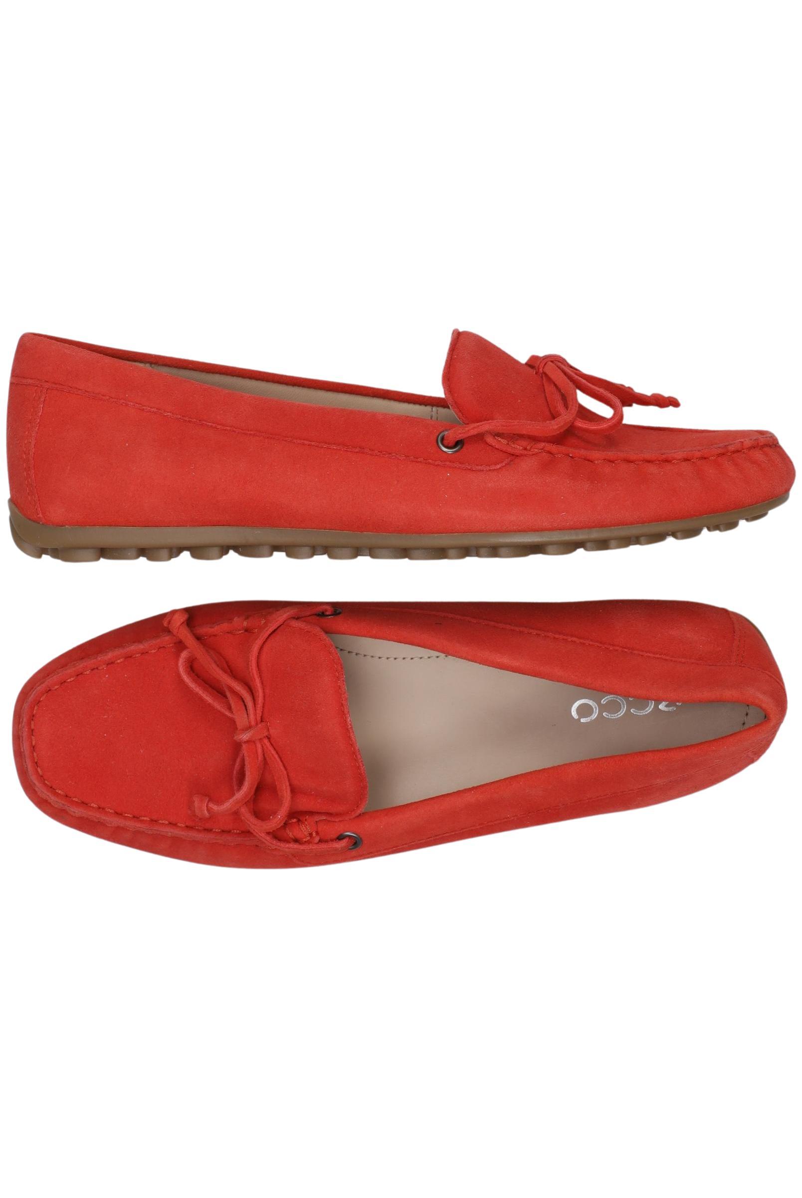 

Ecco Damen Halbschuh, rot, Gr. 39
