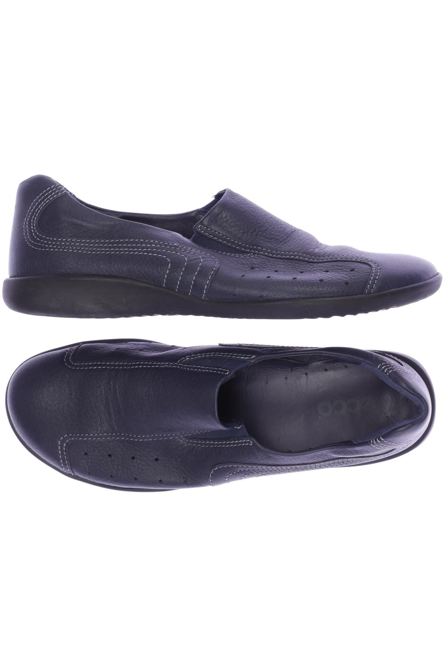 

Ecco Damen Halbschuh, marineblau, Gr. 6