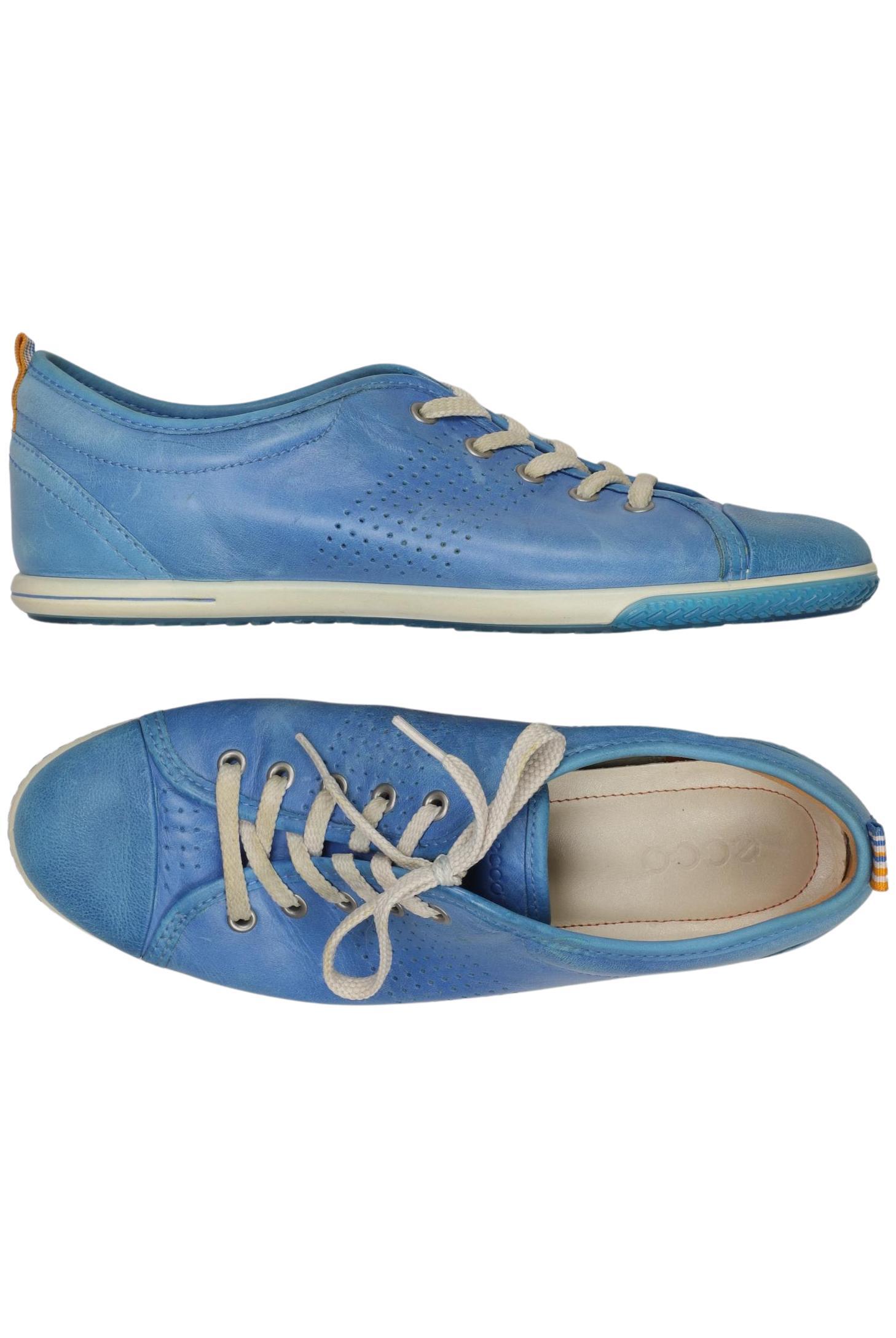 

Ecco Damen Halbschuh, hellblau, Gr. 41